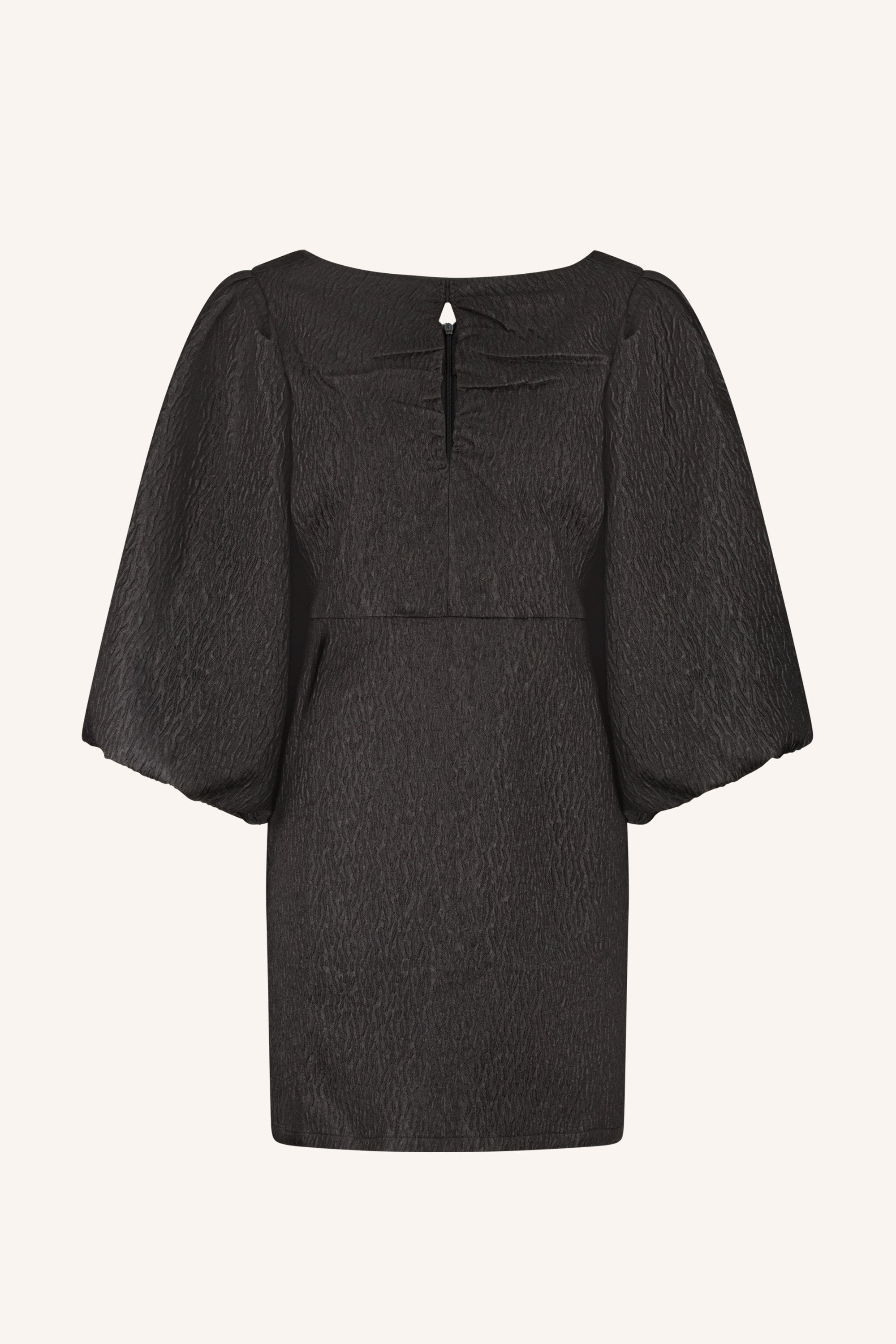 mimi bubble dress | jet black