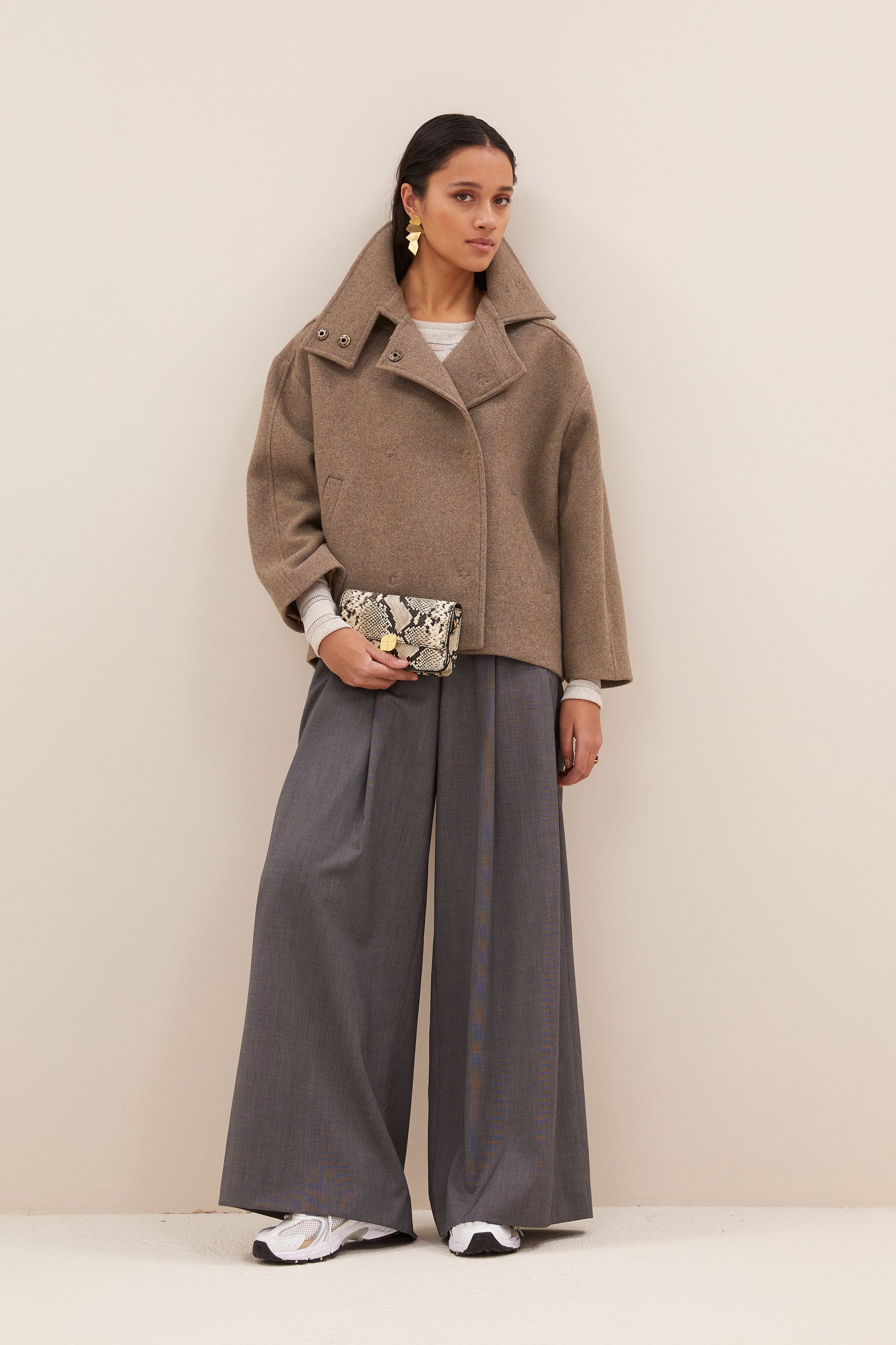 loua snake bag | snake print