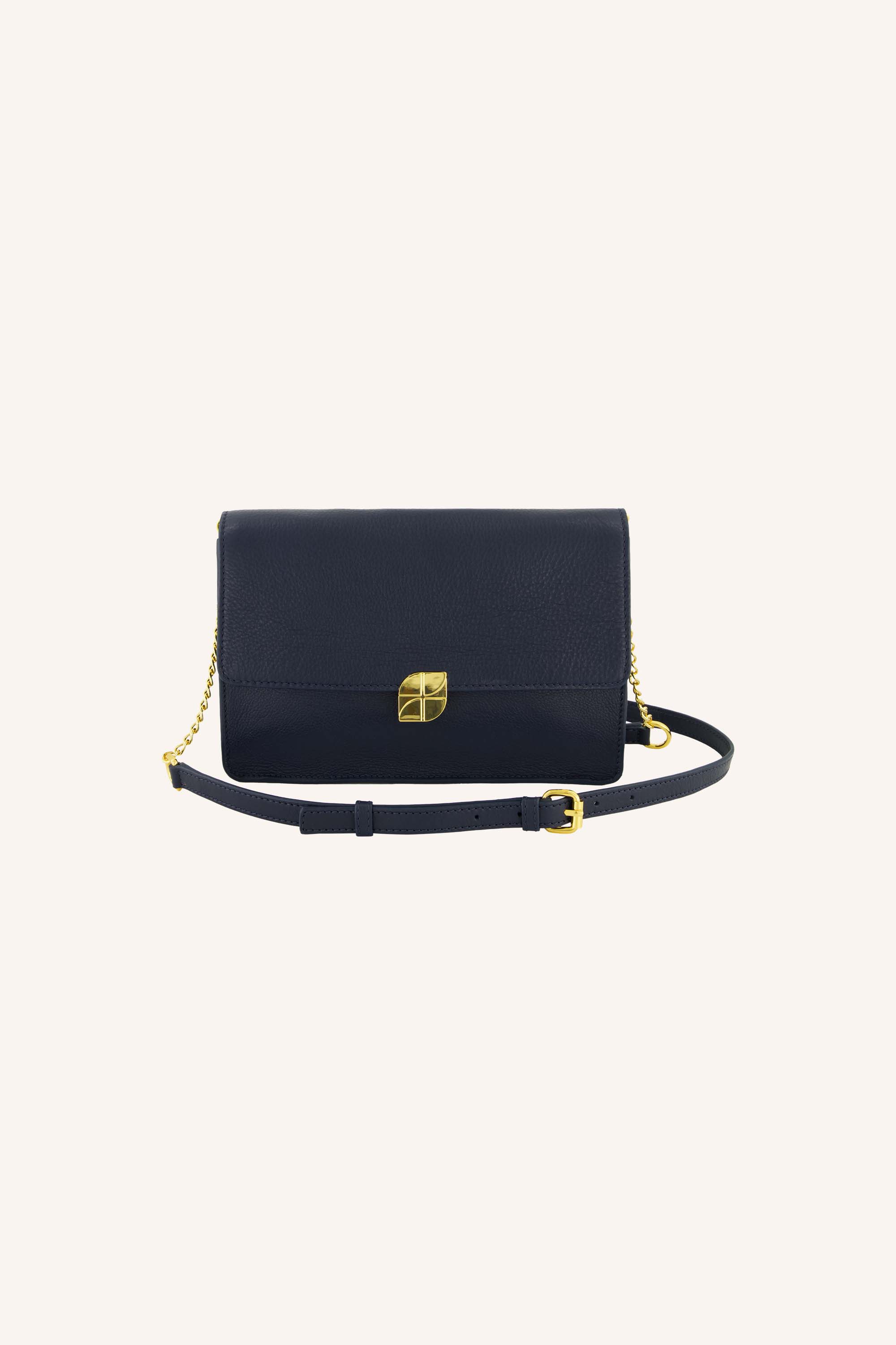 violet bag | navy blue