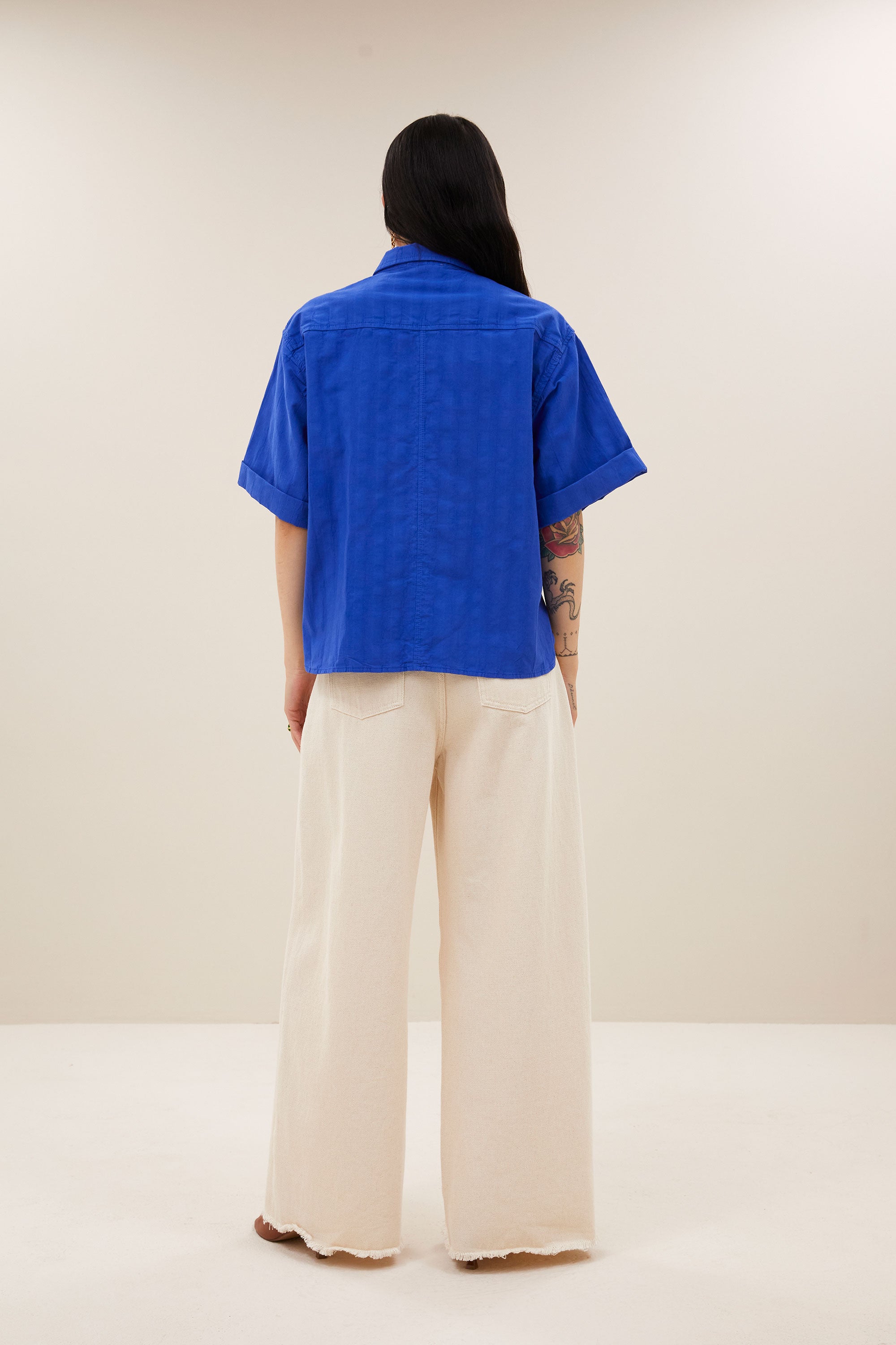 novi blouse | azul blue