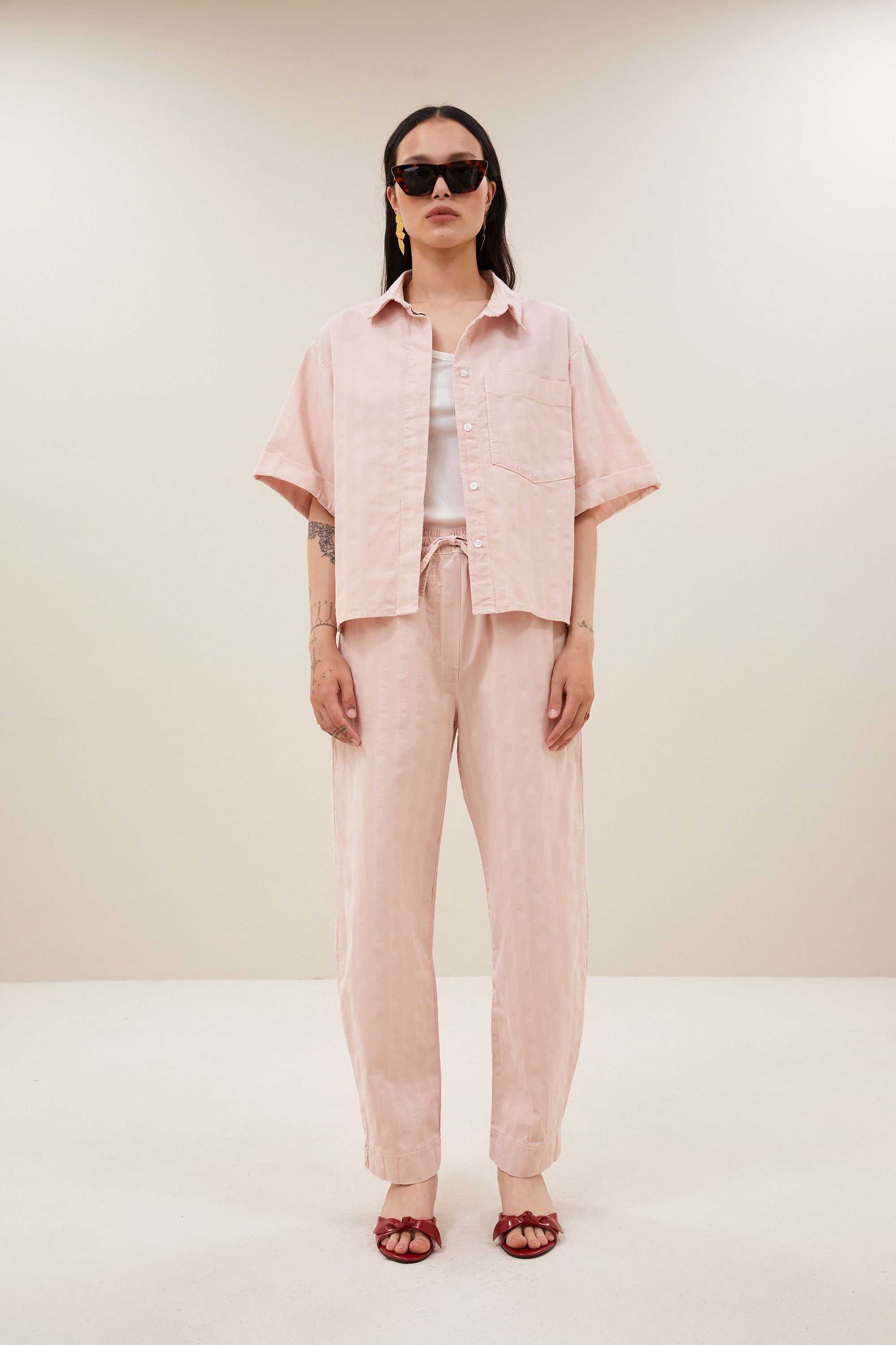 jack balloon pants | old pink