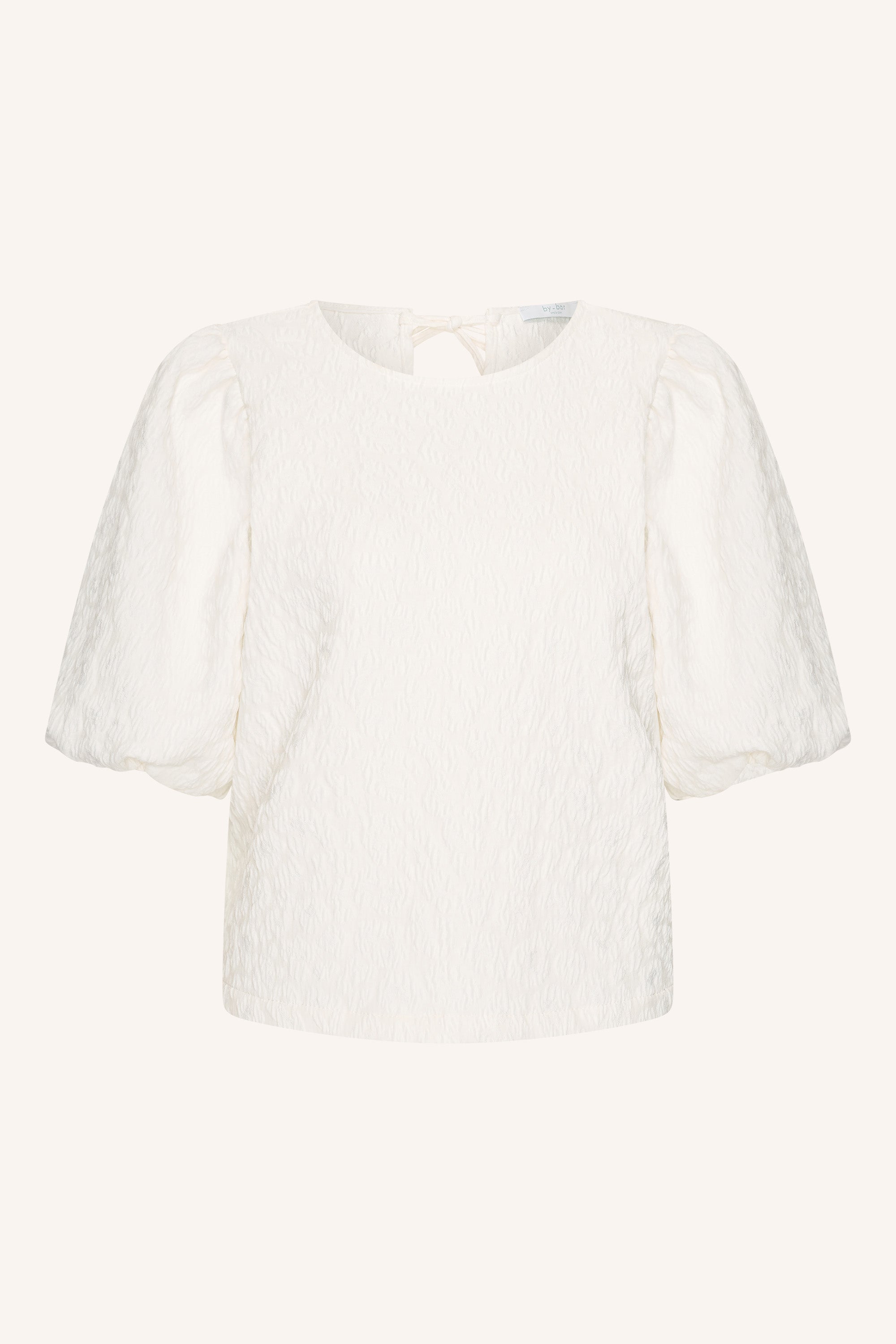 jet cheetah blouse | off white