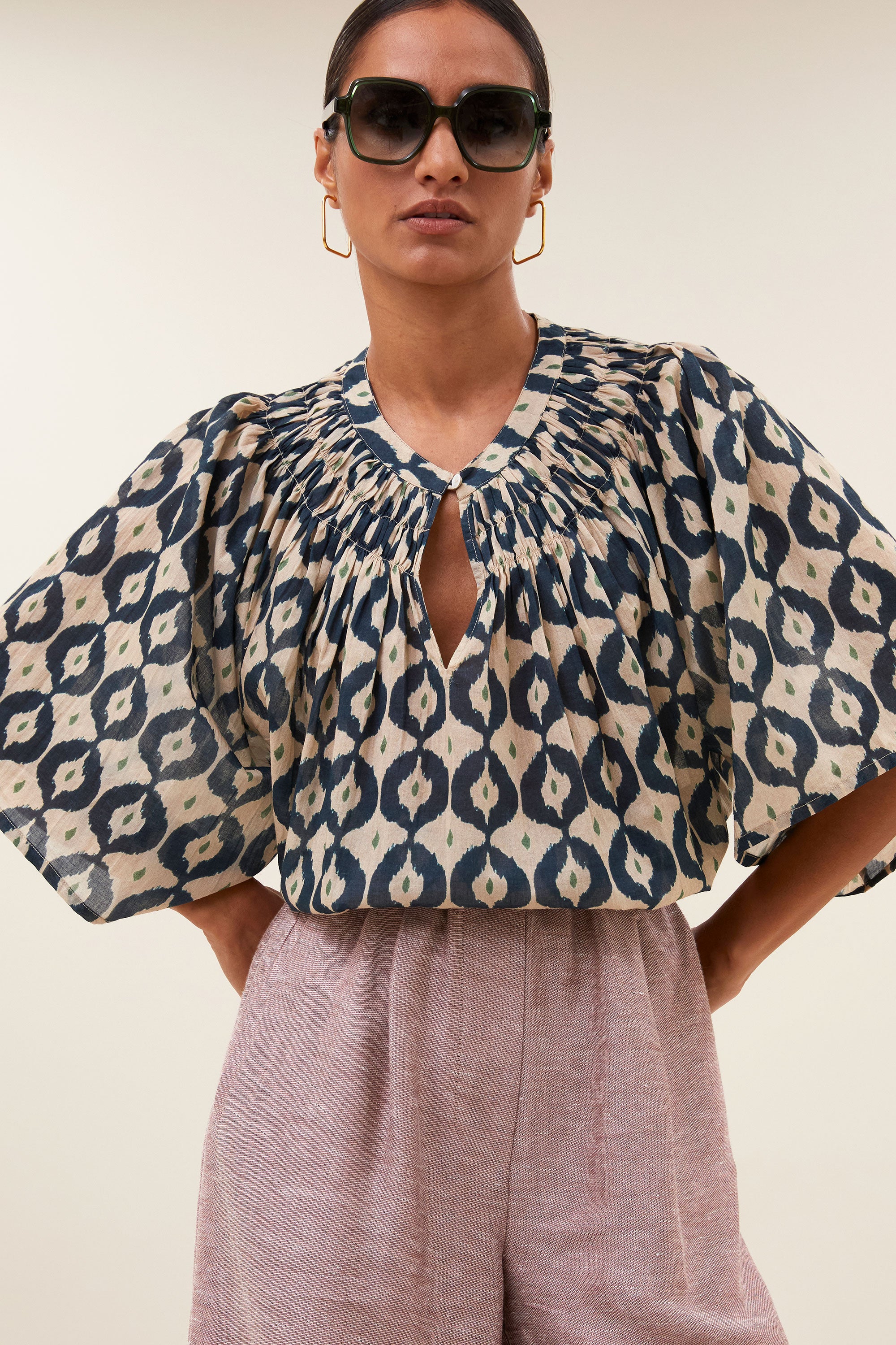 este goa blouse | goa print
