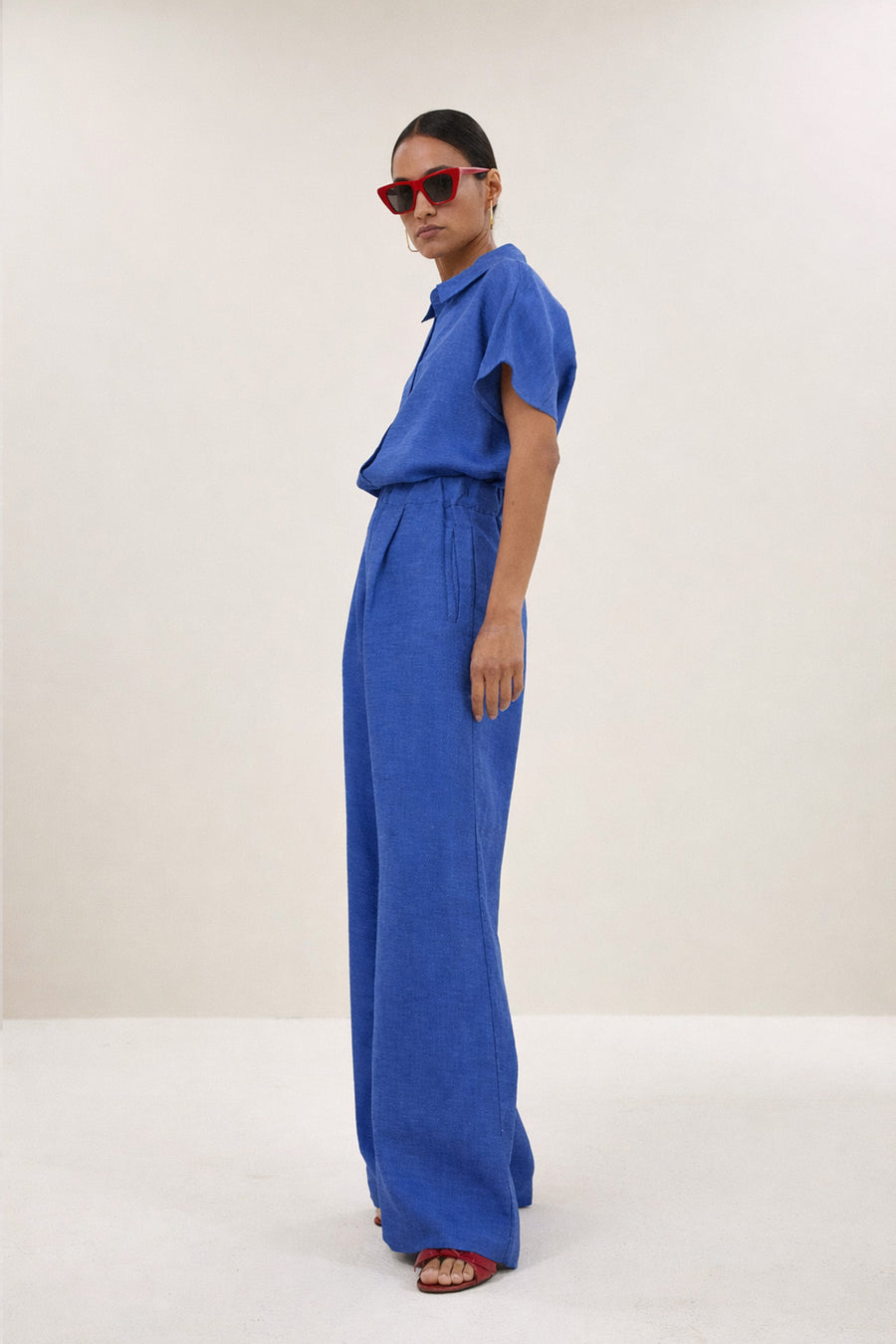 blouse-barley-gloss-blouse-kingsblue-by-bar- Vooraanzicht