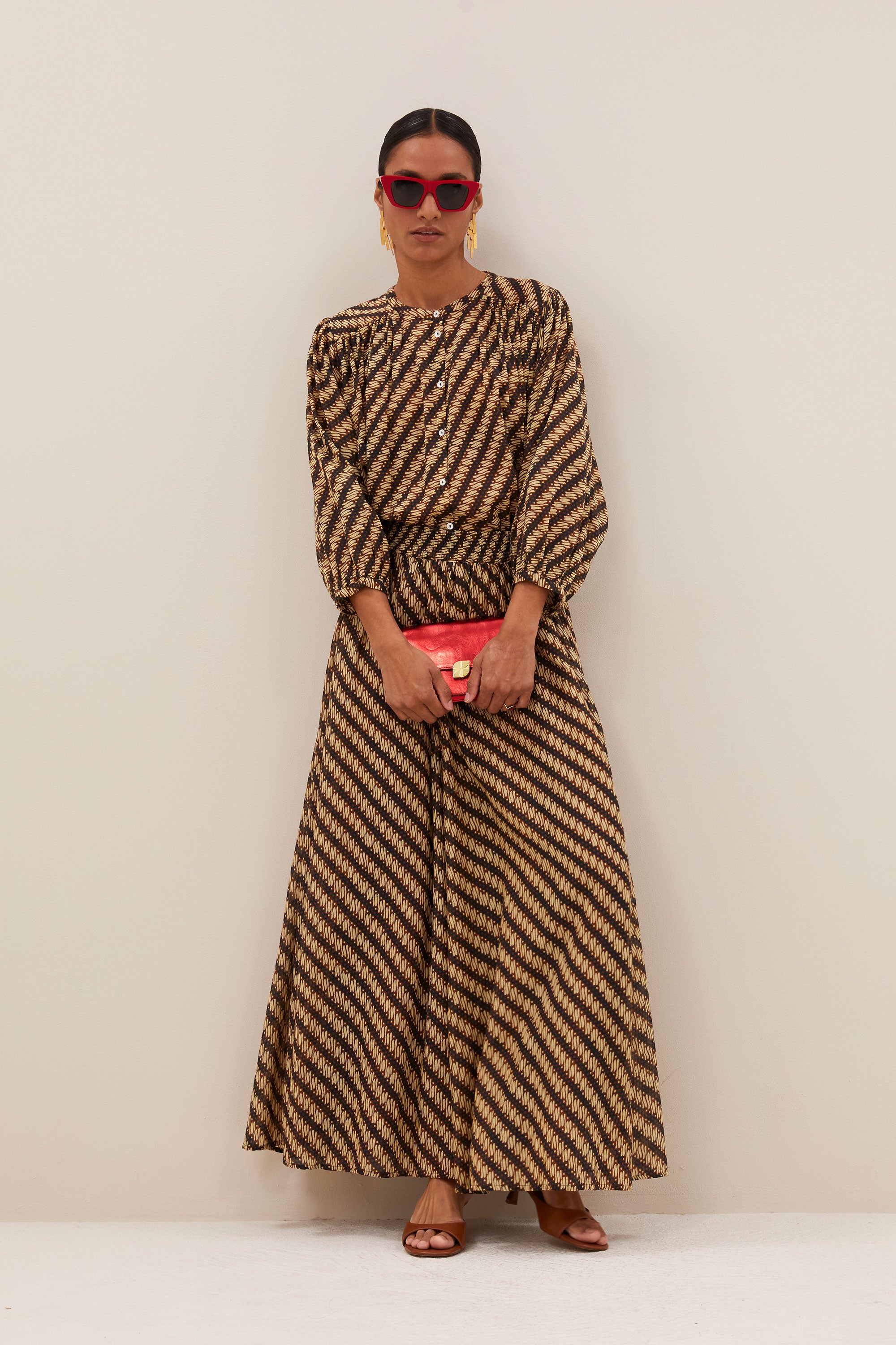 ruby manilla skirt | manilla print