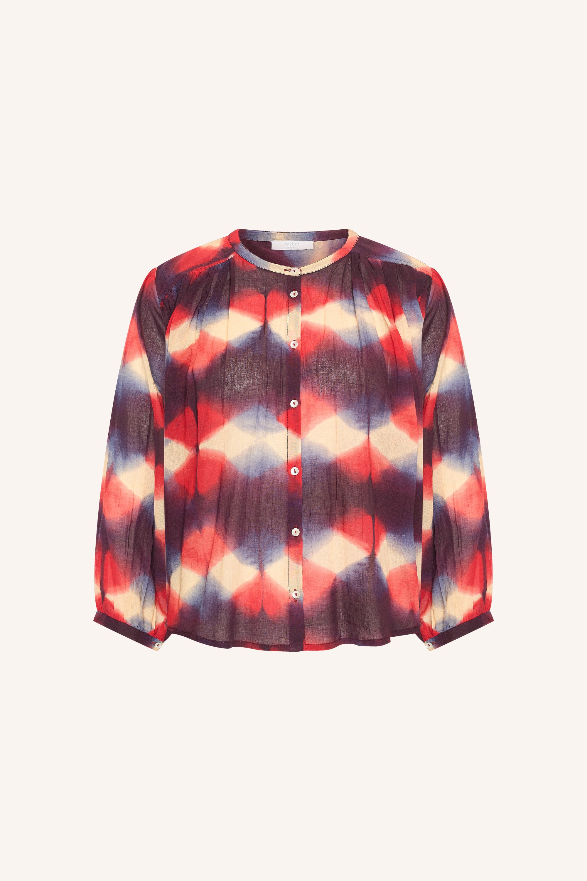 becky parade blouse | parade print