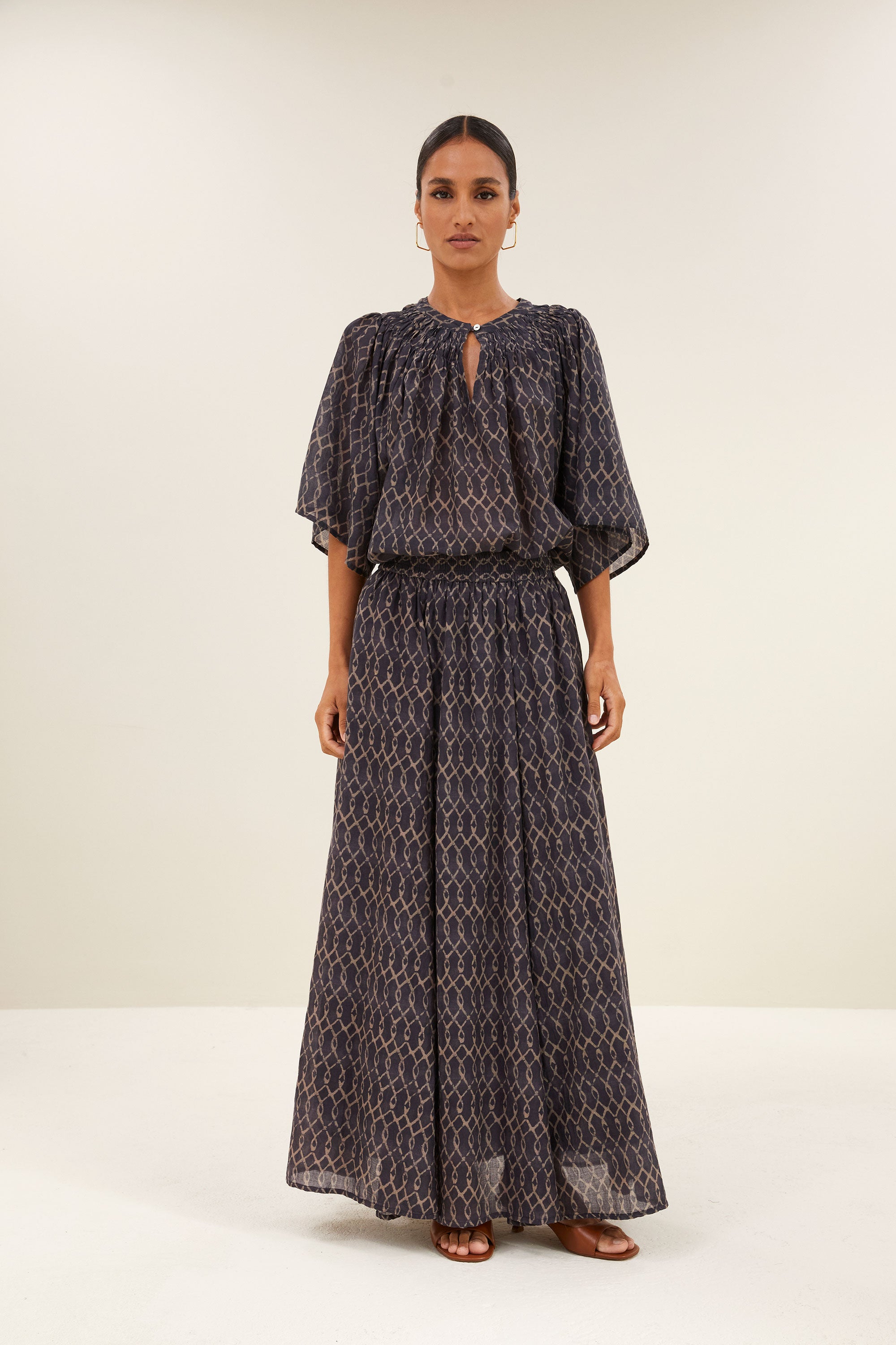 este marqi blouse | marqi print