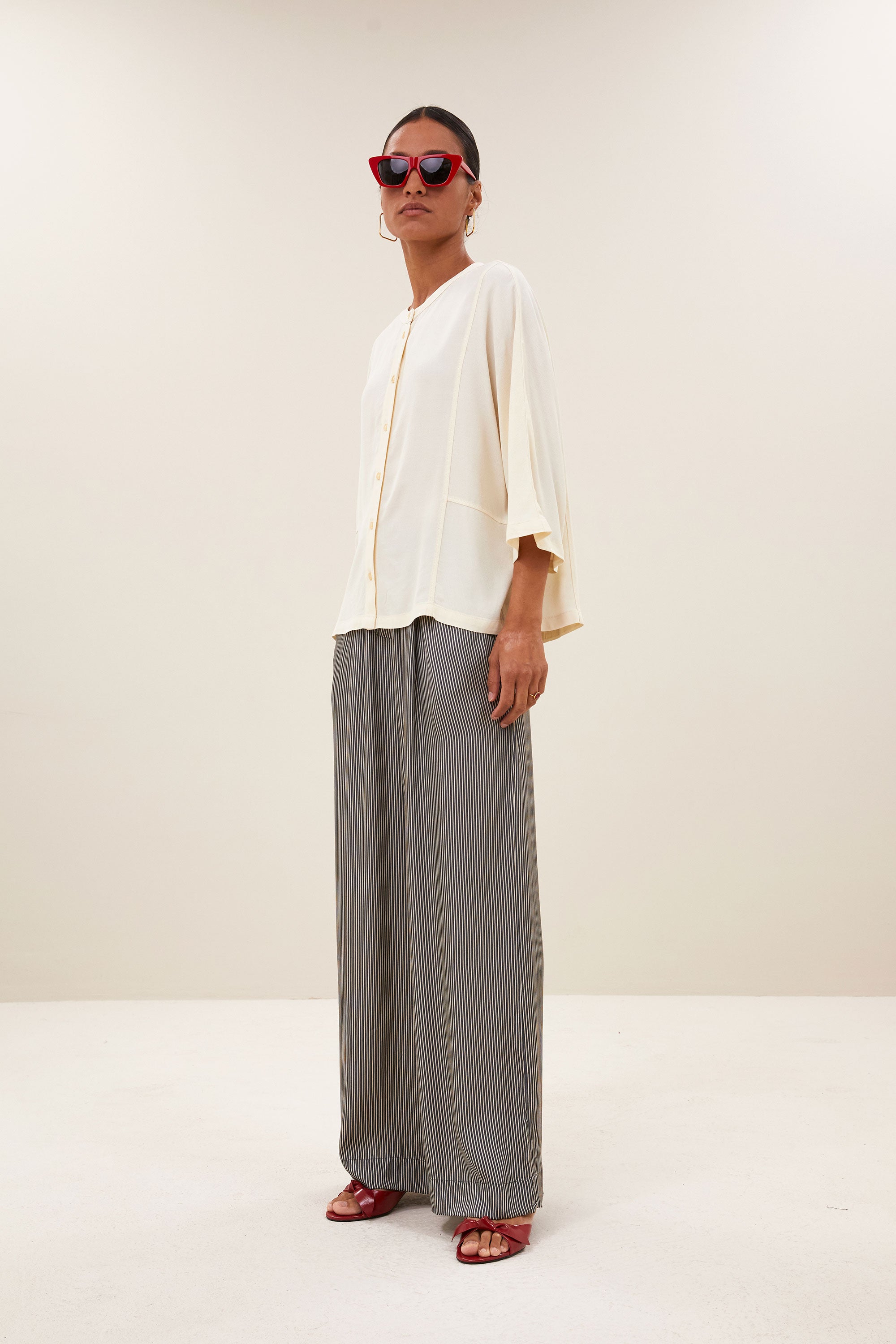 siem viscose blouse | cream