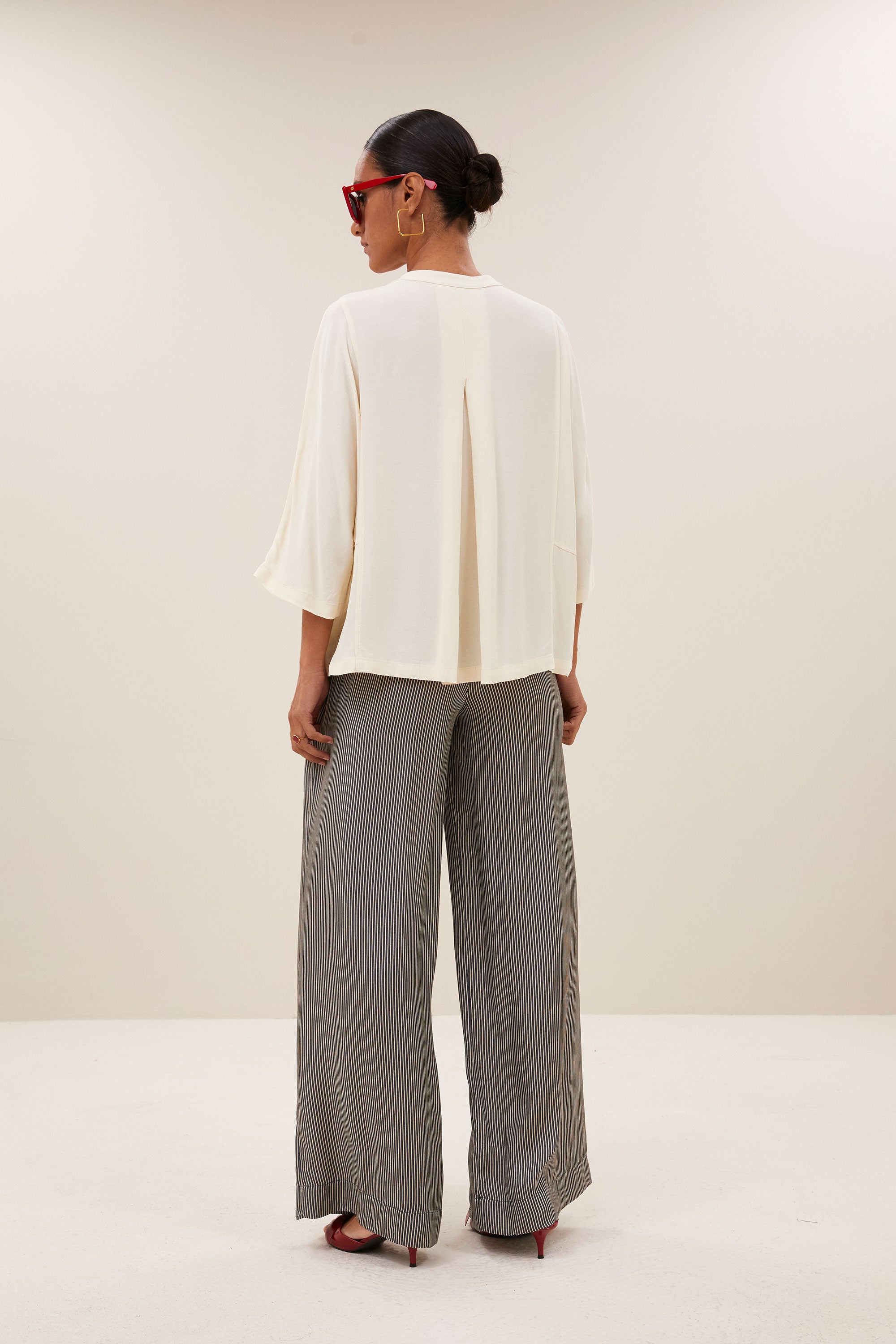 siem viscose blouse | cream