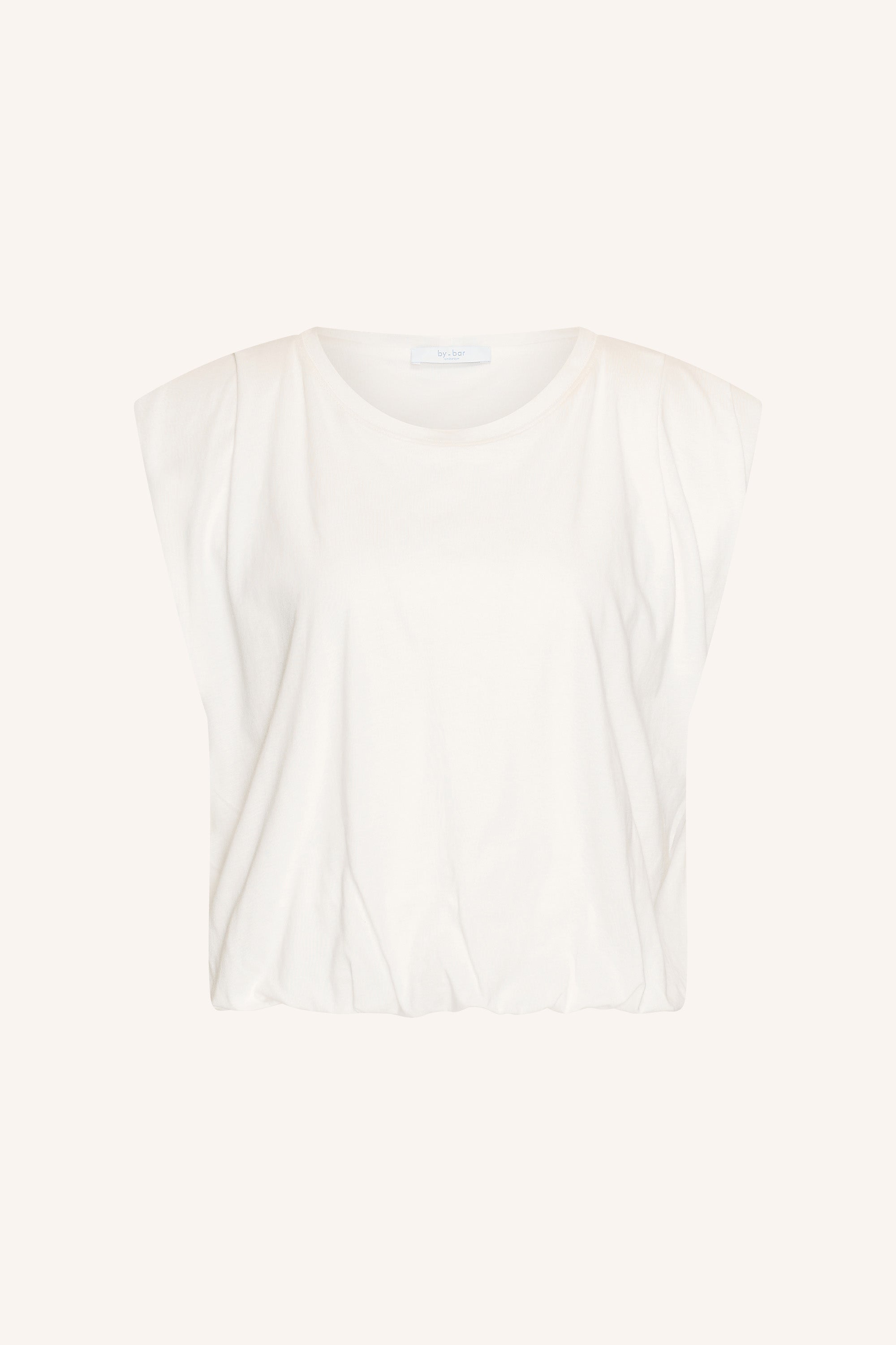 nilou jersey top | off white