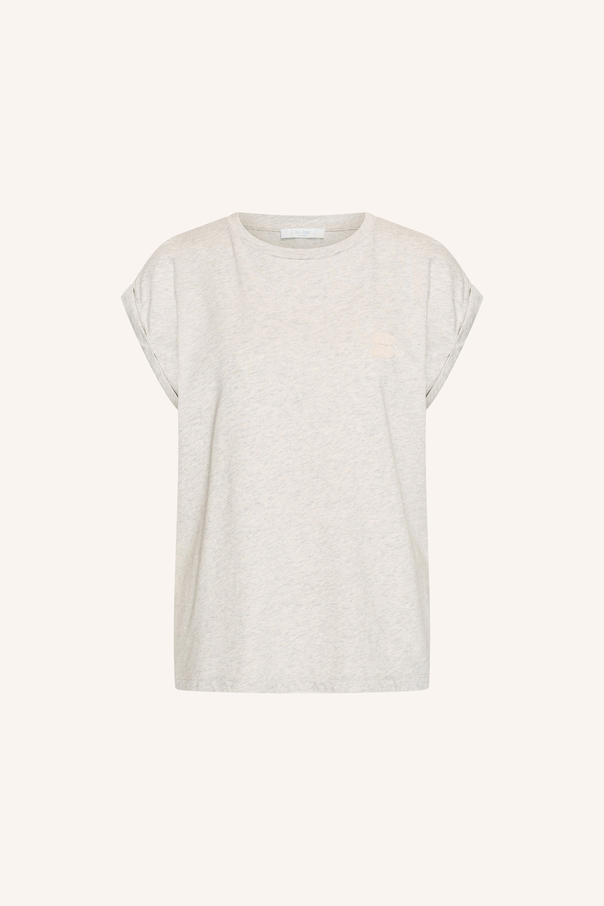 tobi flame logo top | light grey melee