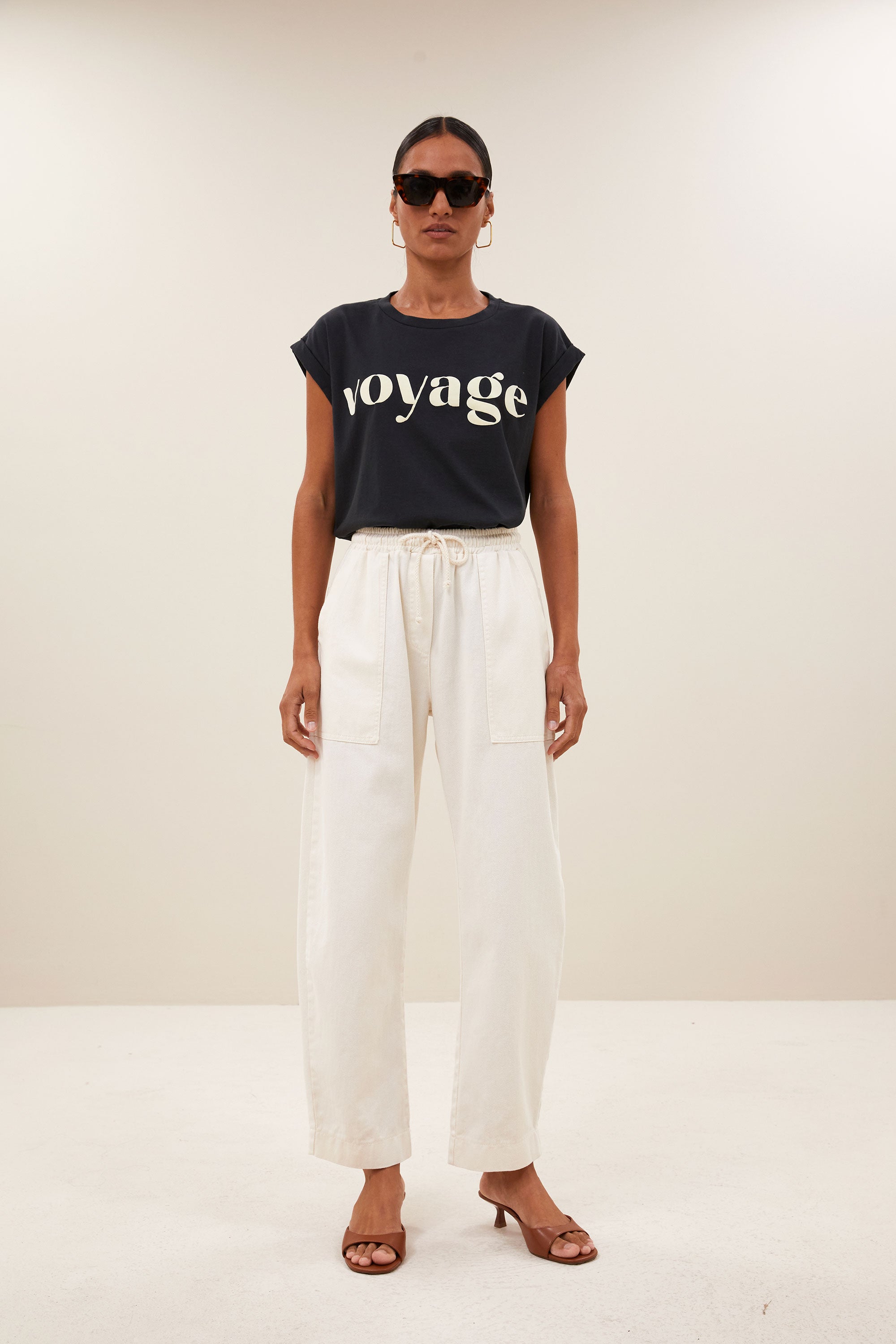 tobi voyage top | jet black