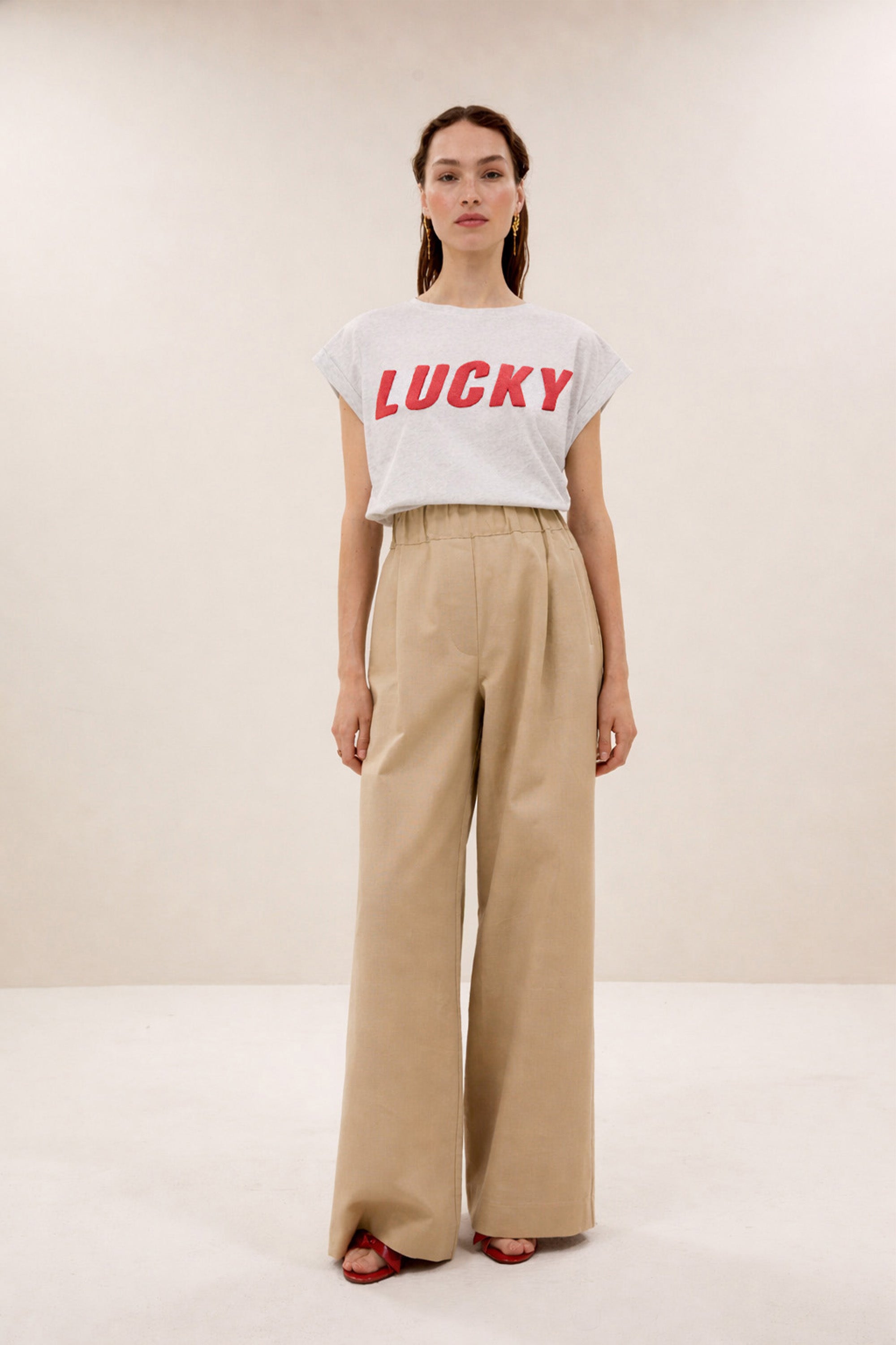 tobi speed top | light grey melee