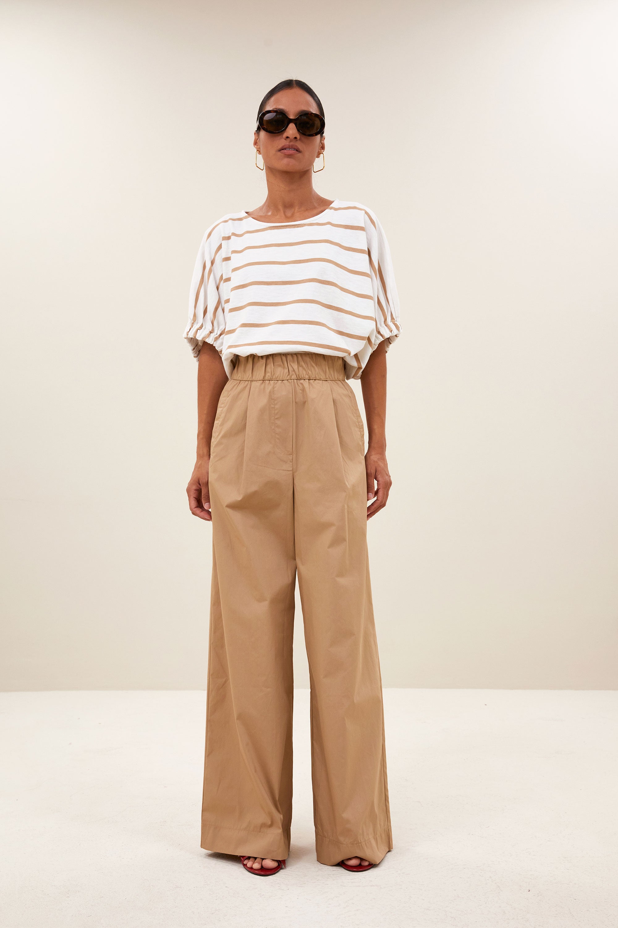 merle heavy flame stripe top | desert stripe