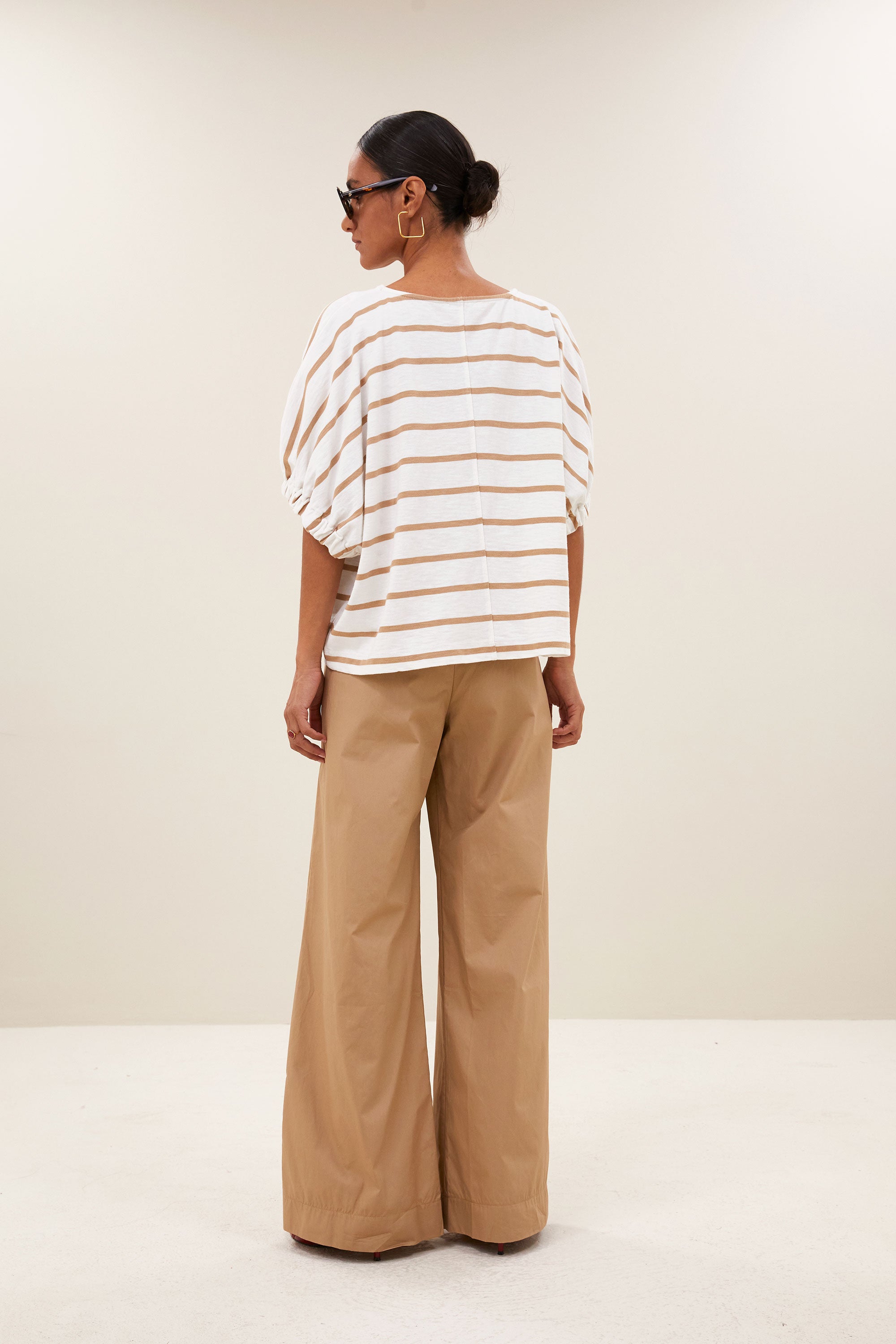 merle heavy flame stripe top | desert stripe