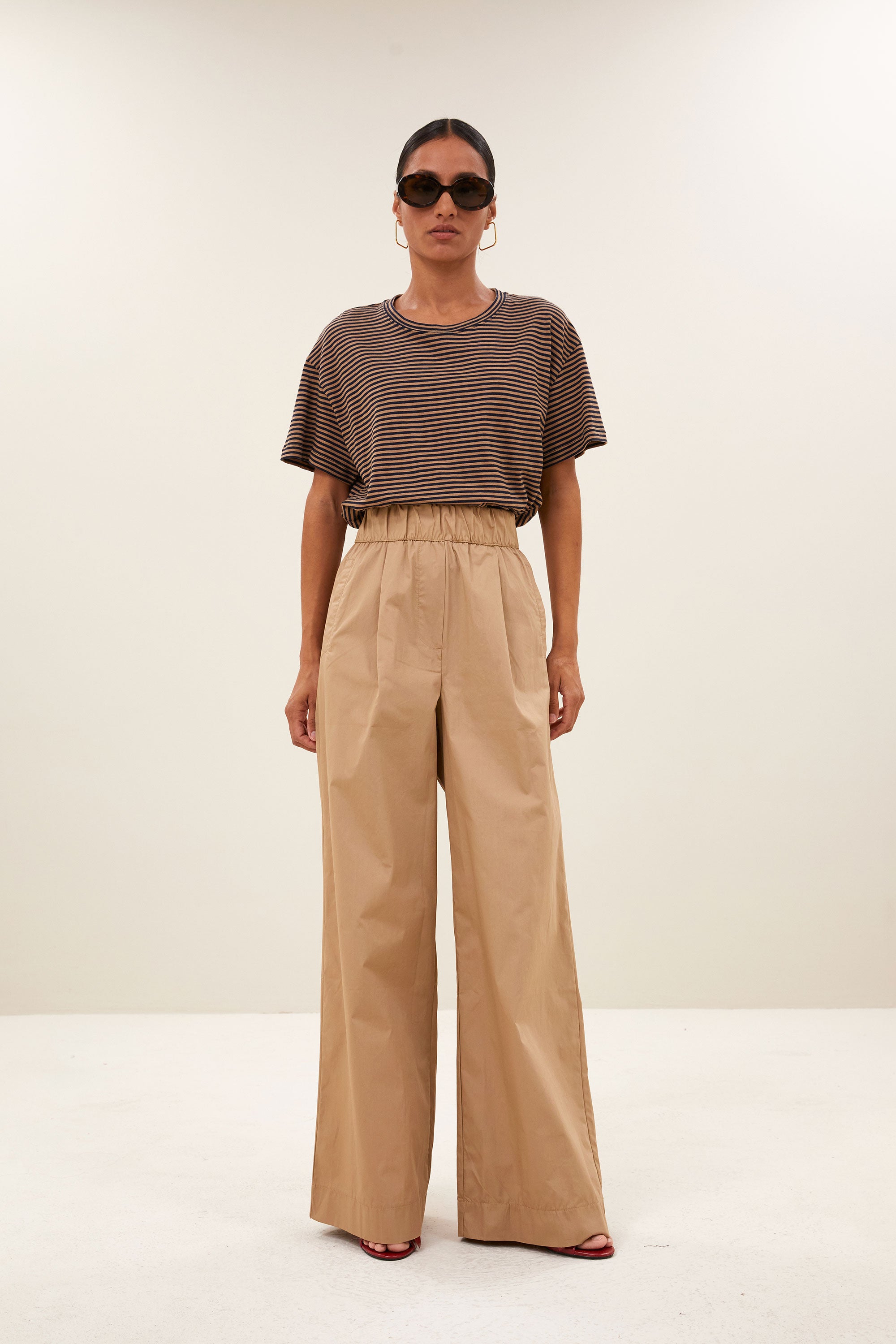 mace stripe top | tannin stripe