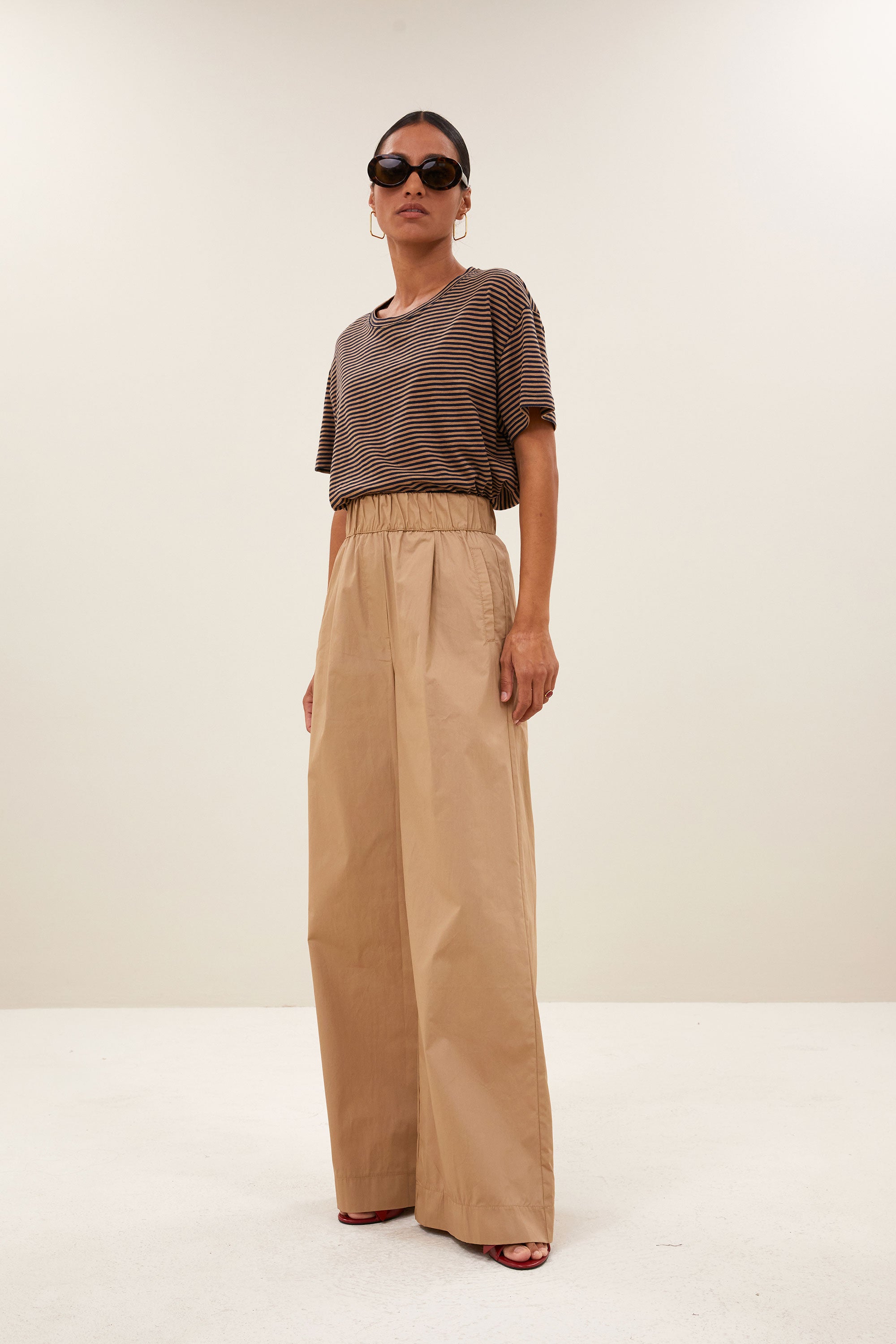 mace stripe top | tannin stripe