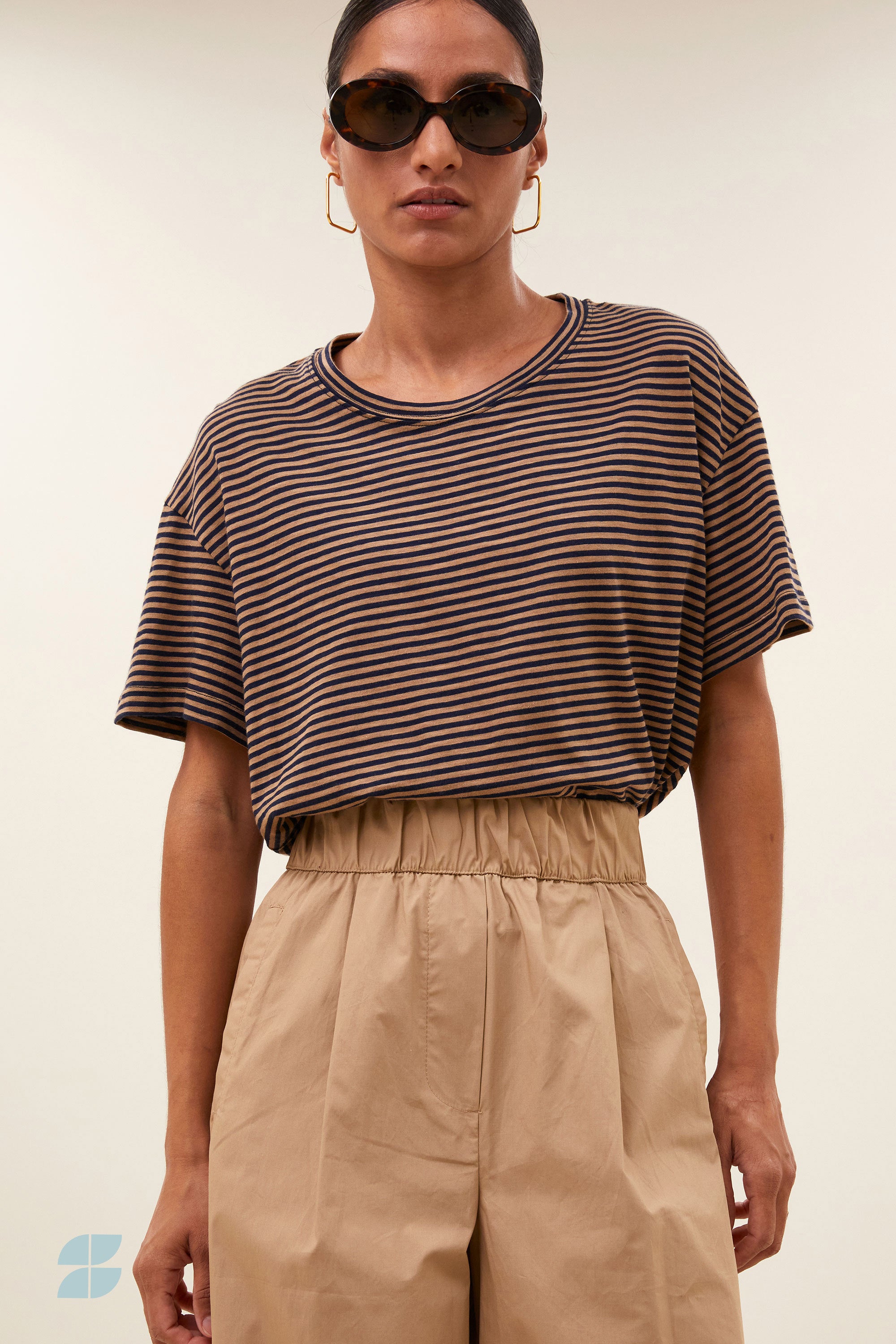 mace stripe top | tannin stripe