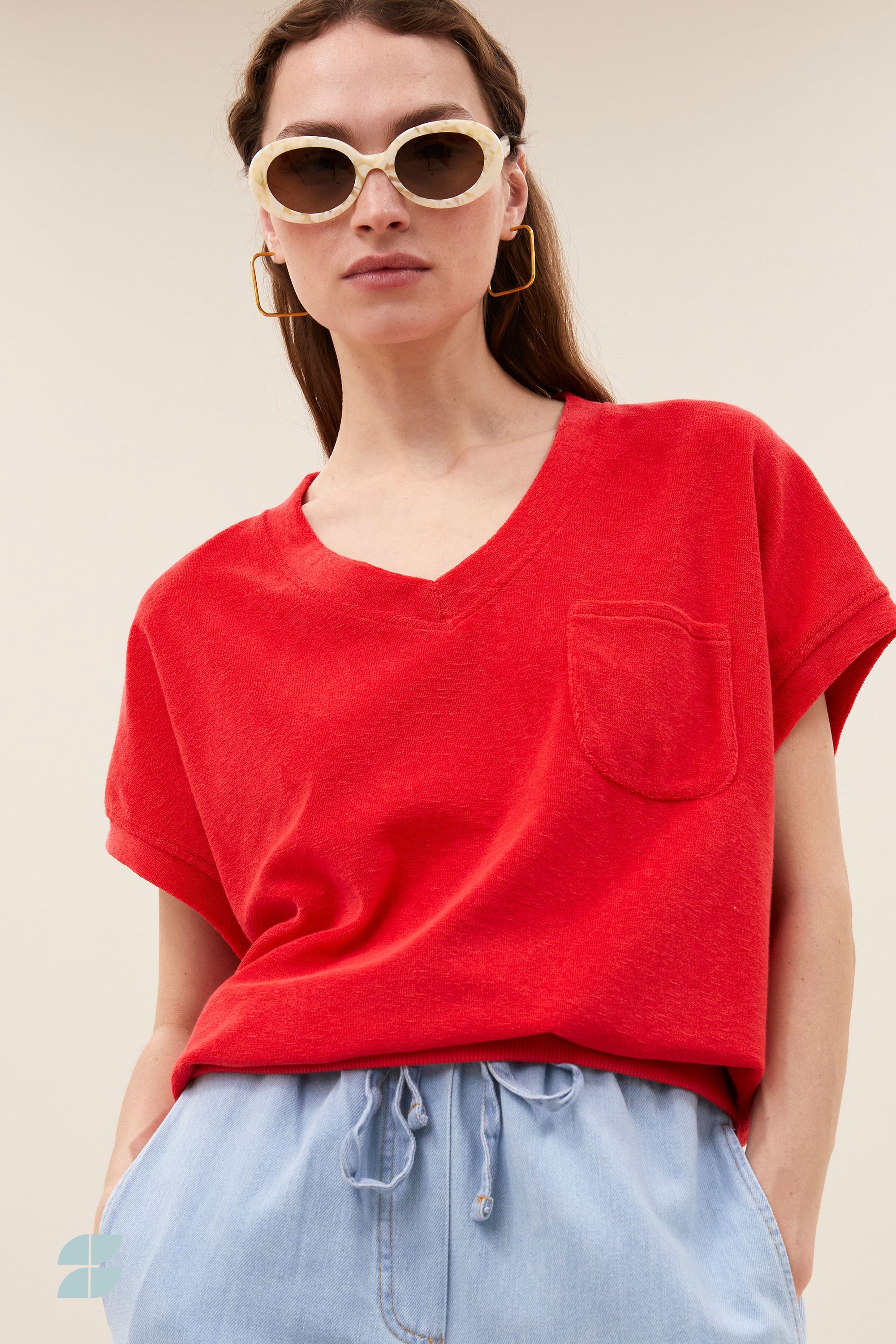 tyler slub top | lollipop