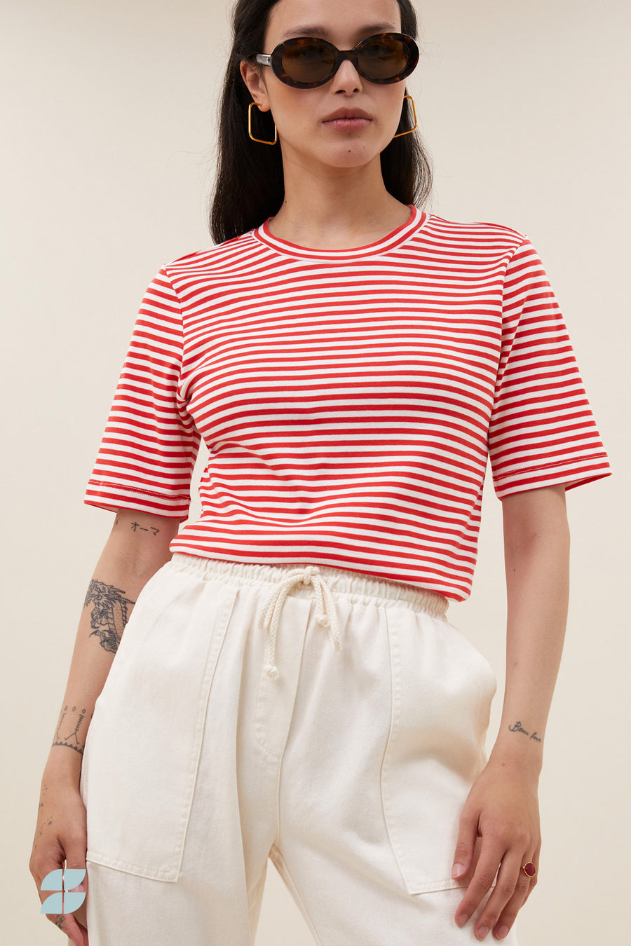 top-basic-ss-stripe-shirt-lollipop-stripe-by-bar-sfeerbeeld