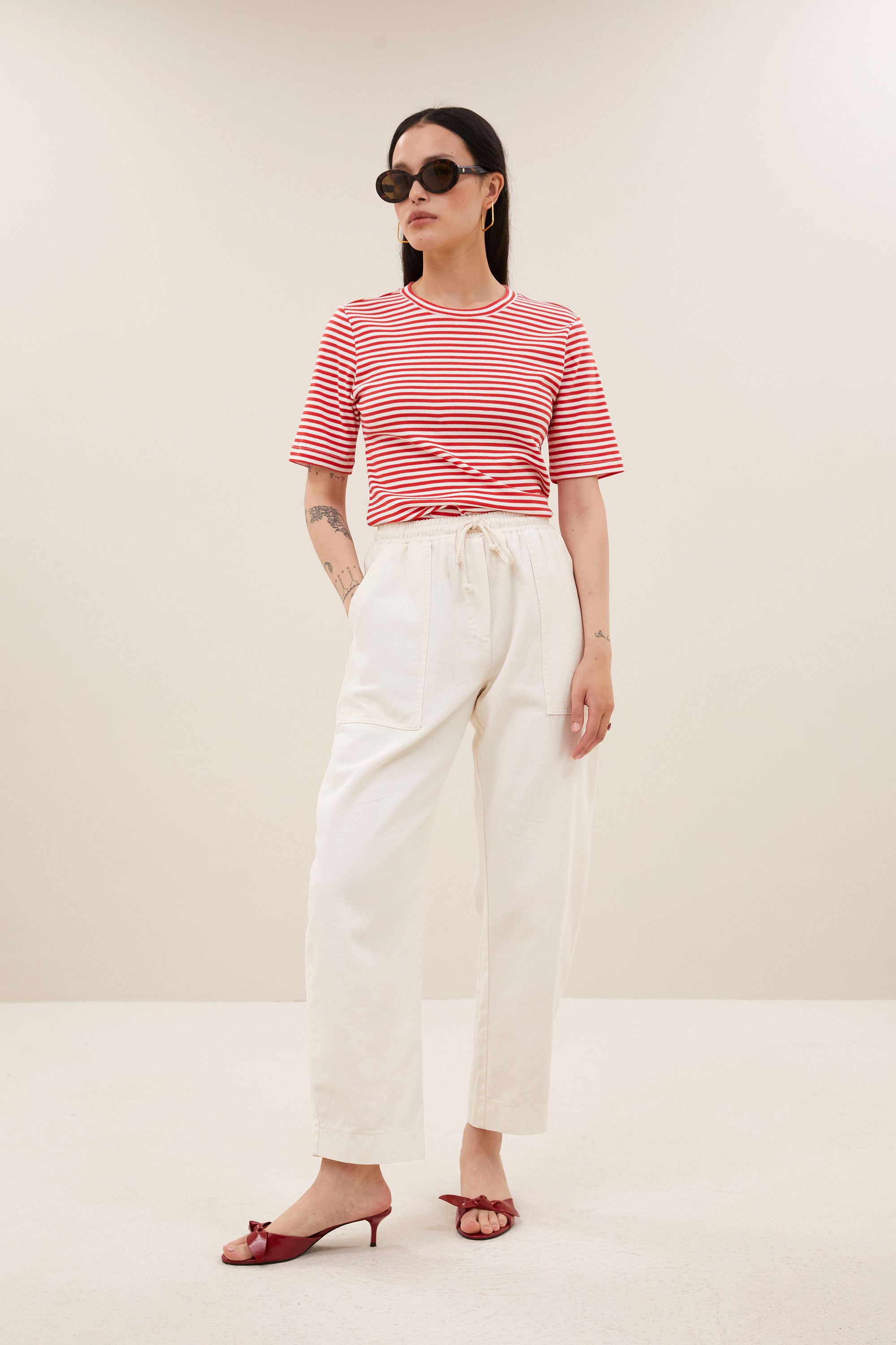 izzy pants | off white