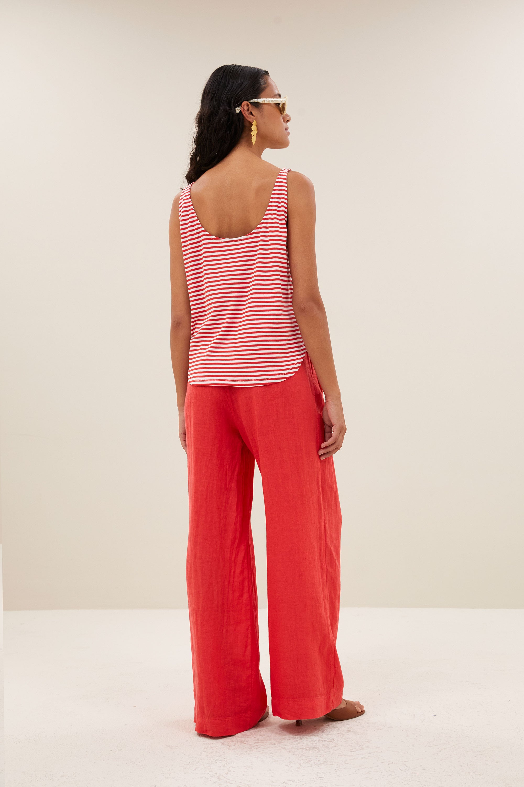 kid stripe singlet | lollipop stripe