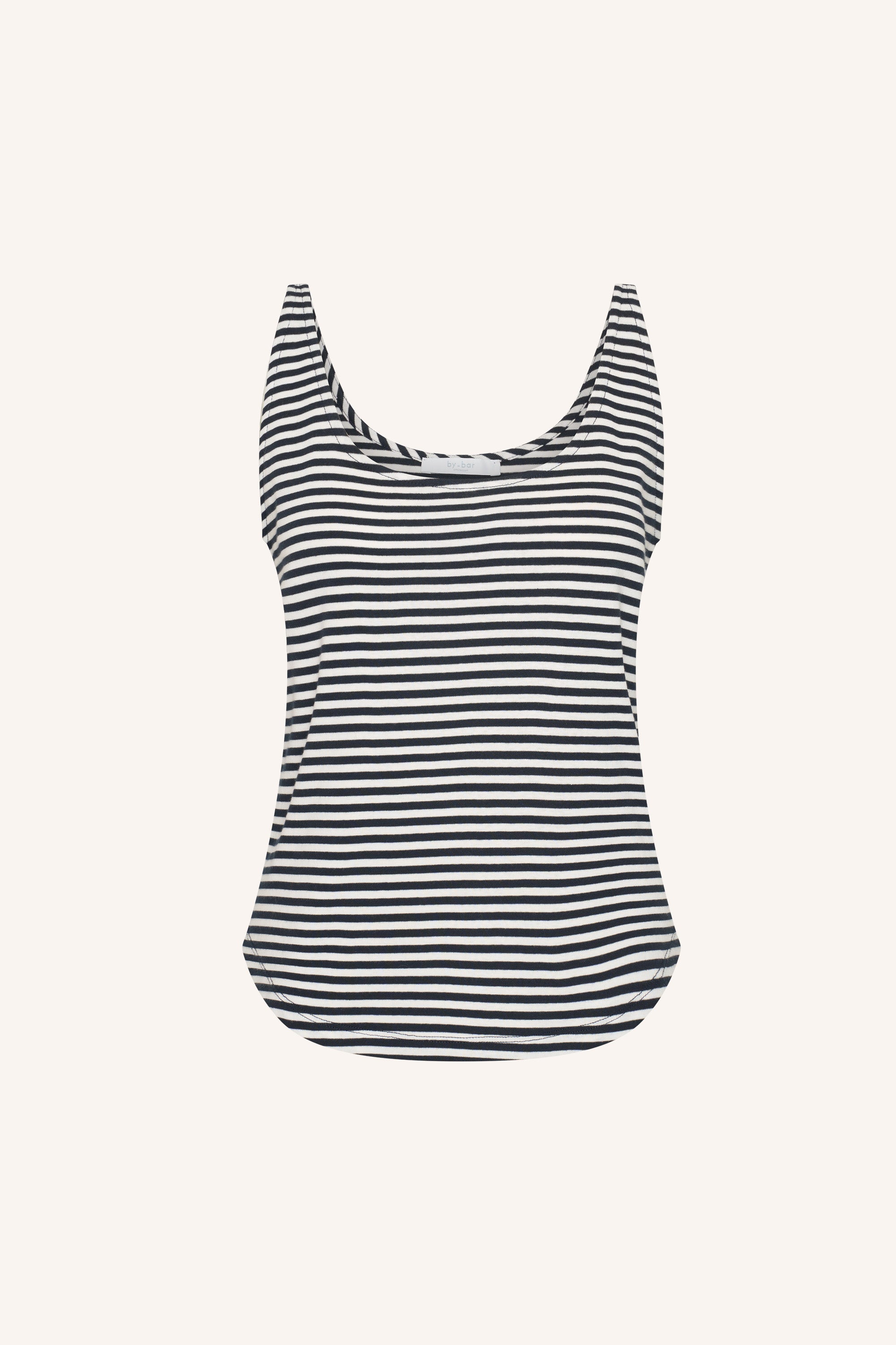 kid stripe singlet | midnight stripe
