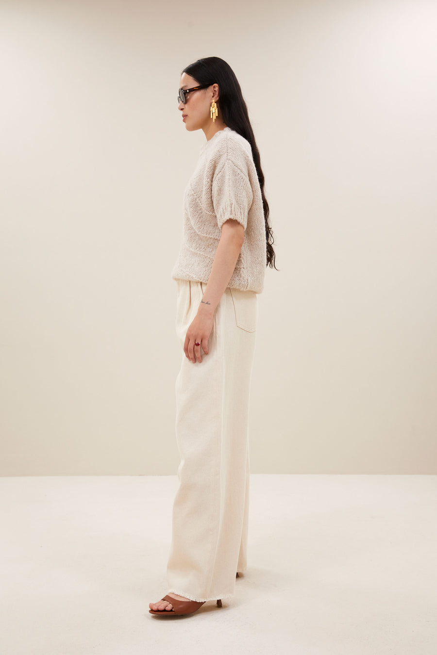 vic pullover | chalk