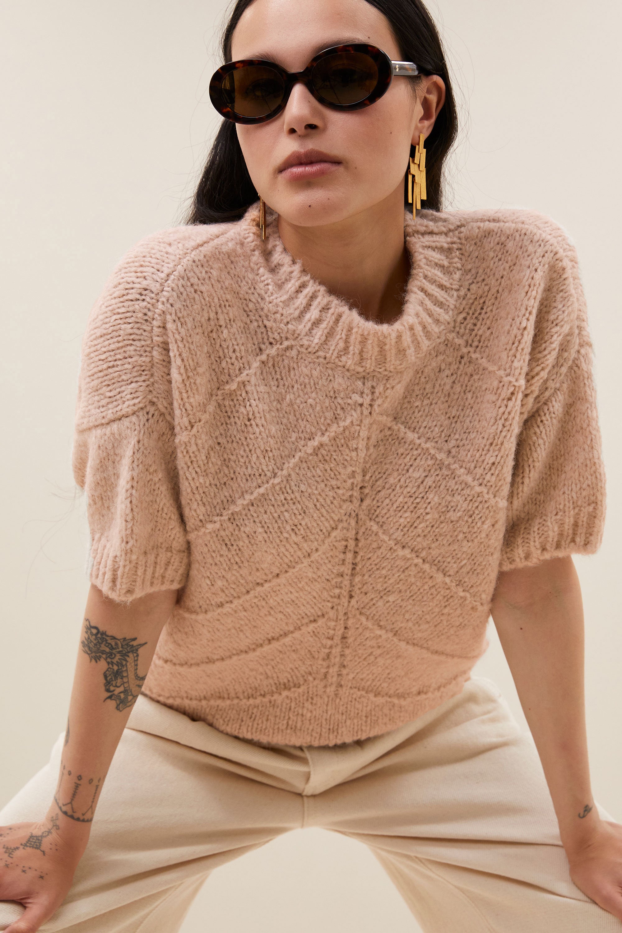 vic pullover | light pink