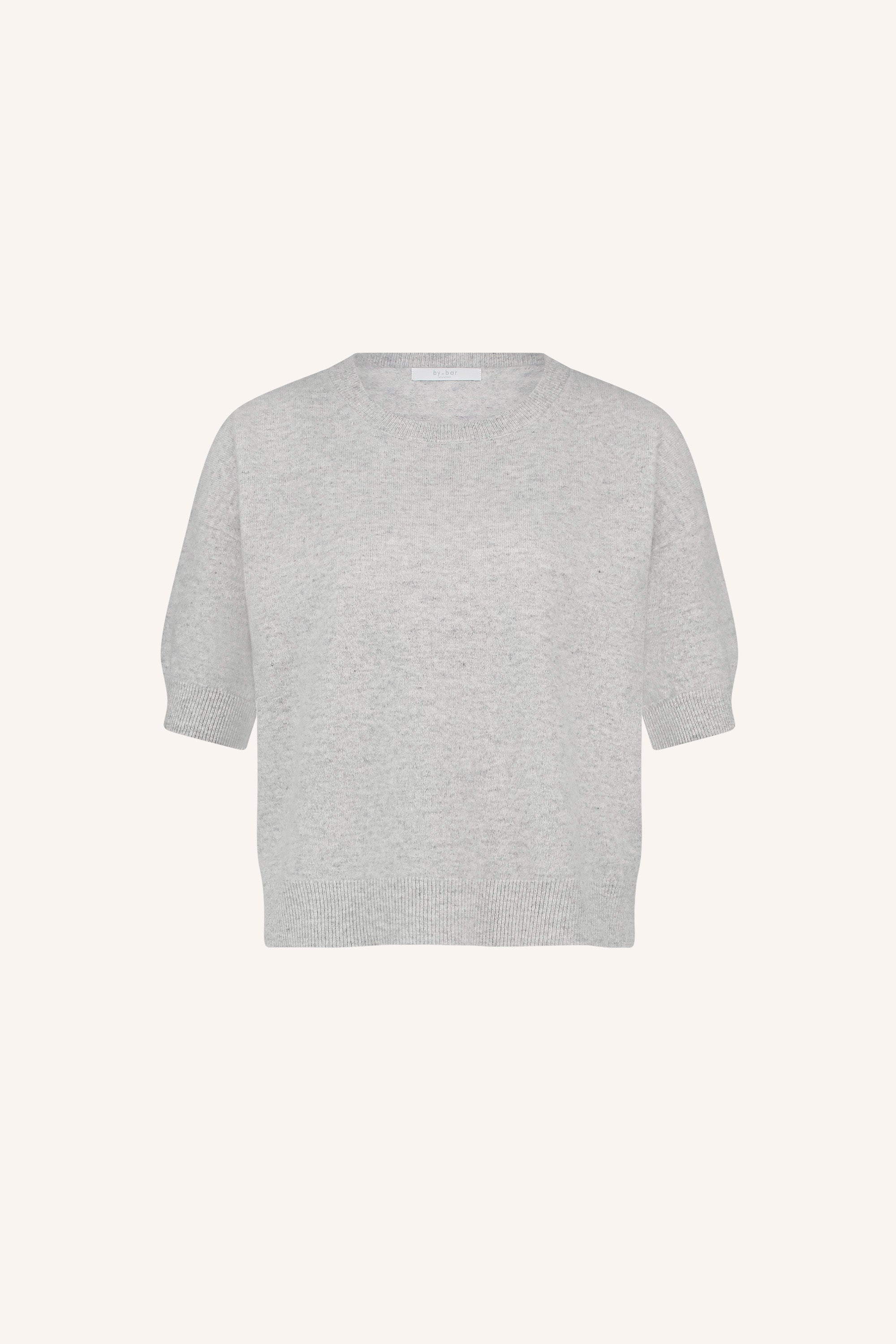 holly ss pullover | light grey melee