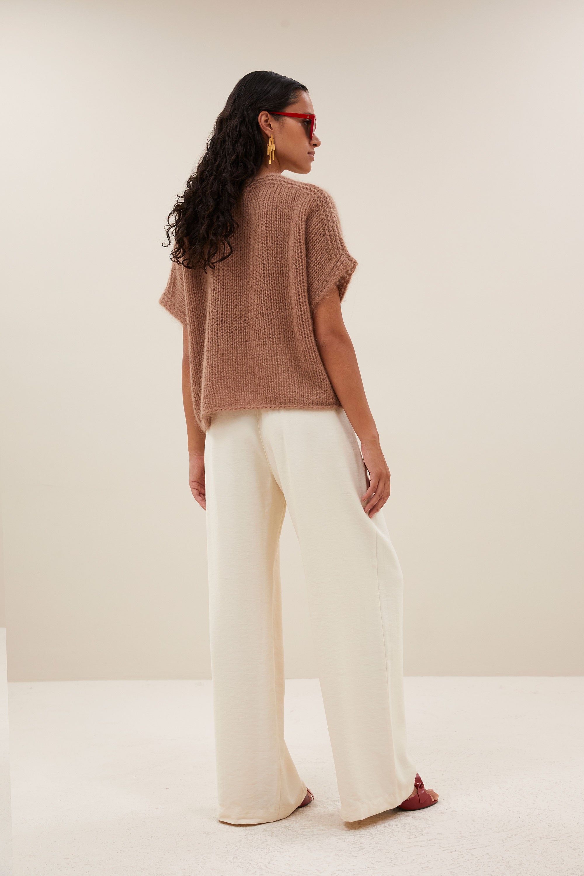 ivy pullover-cappuccino
