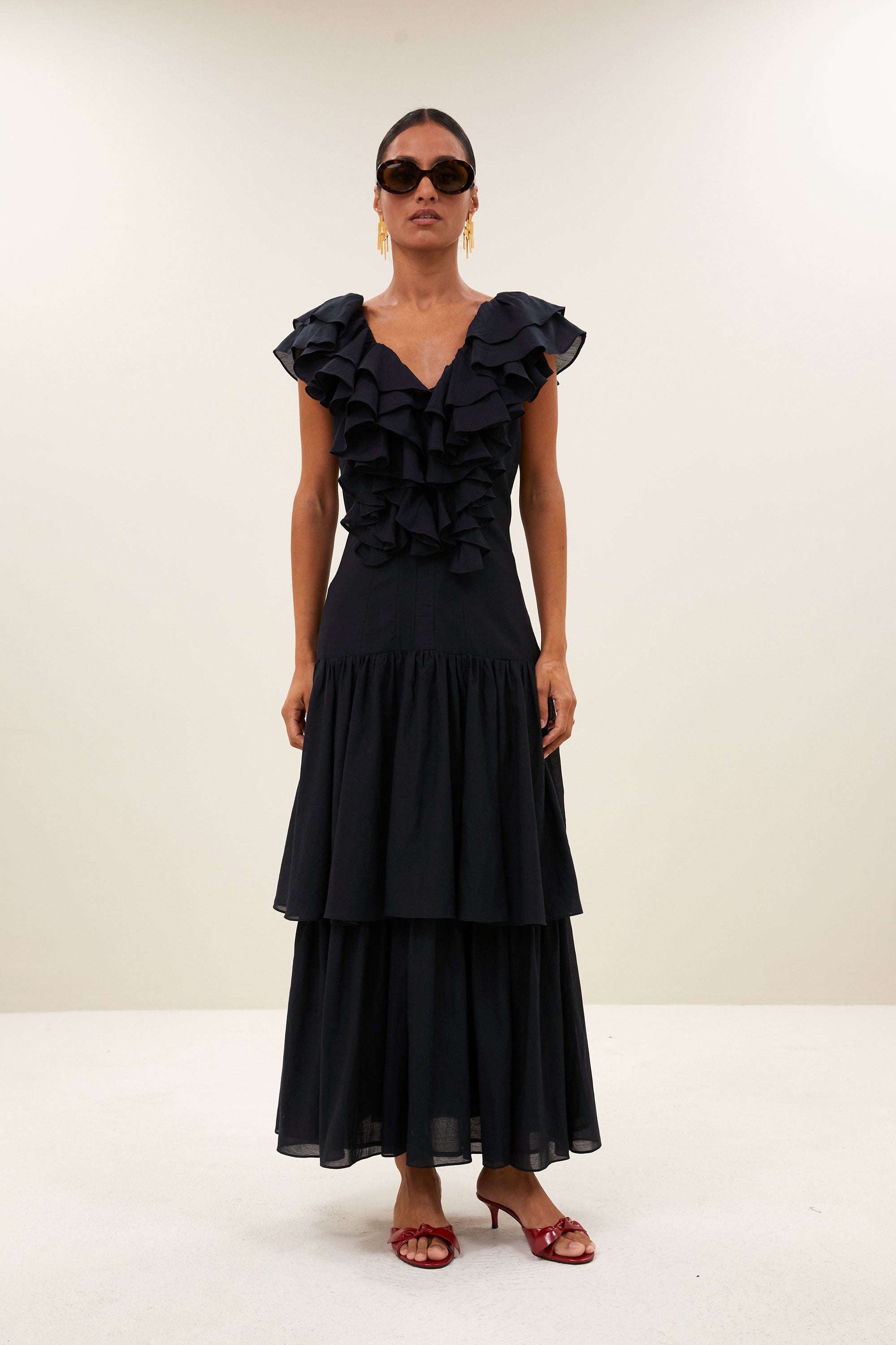 loren dress | jet black