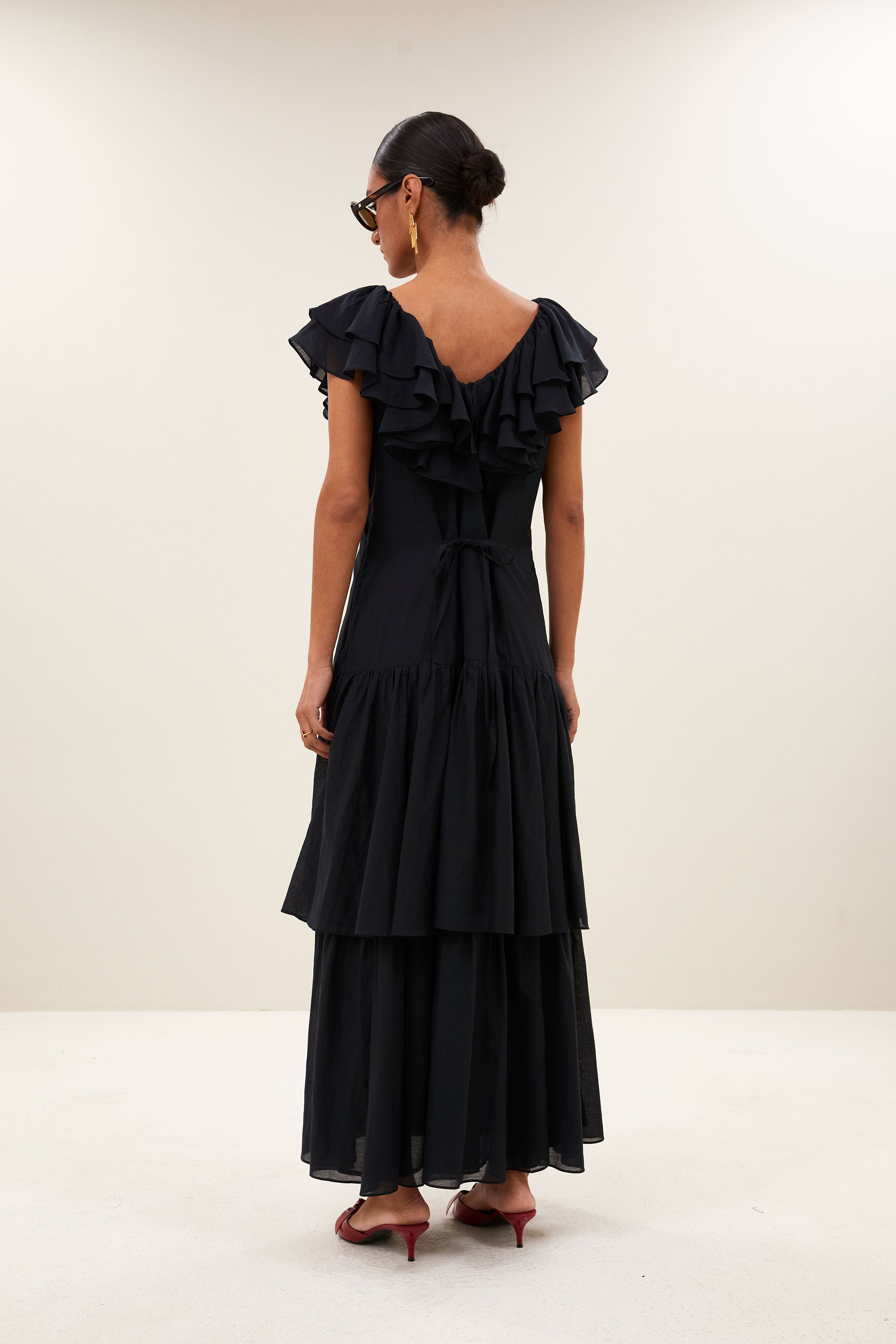 loren dress | jet black