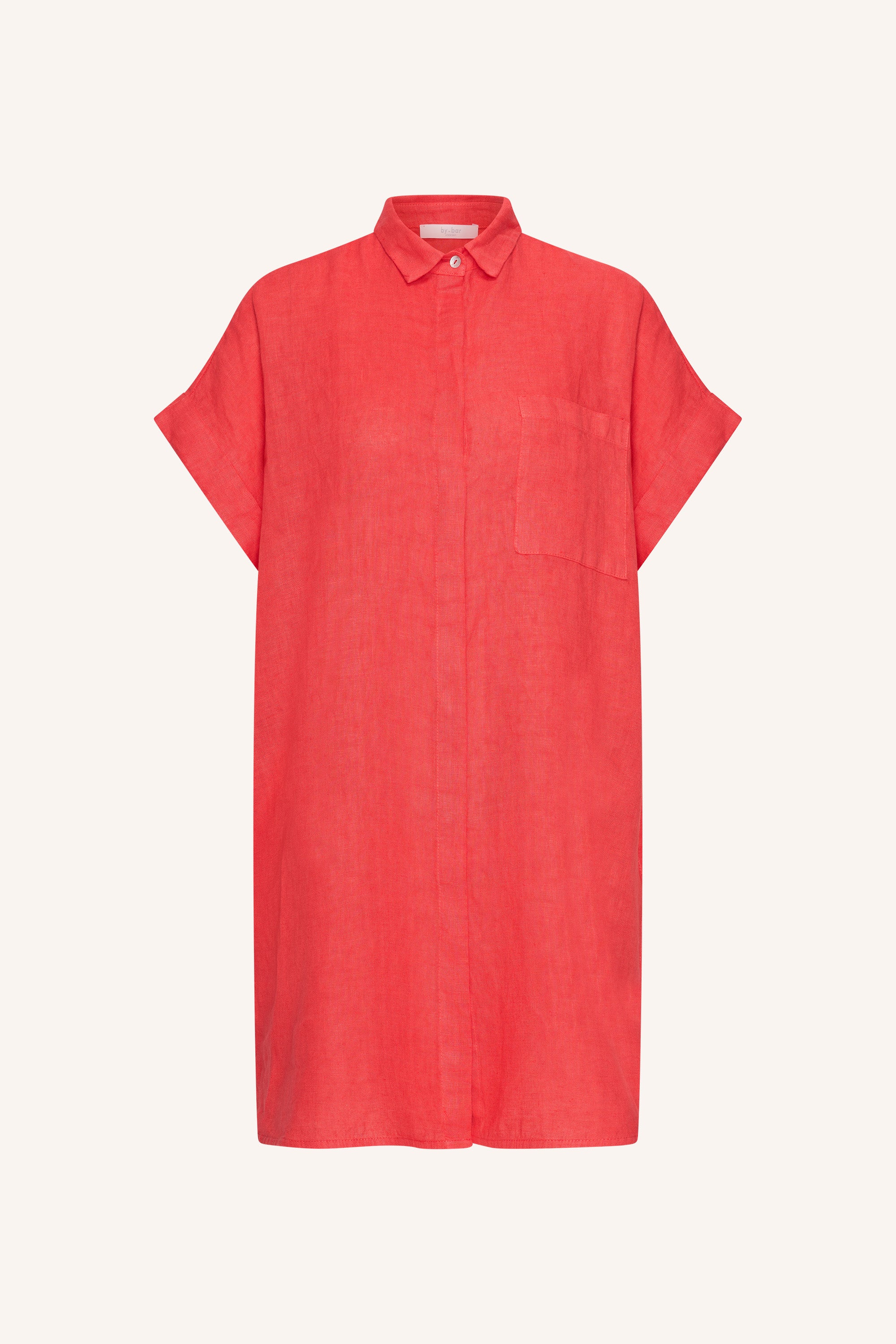 hella linen dress | lipstick