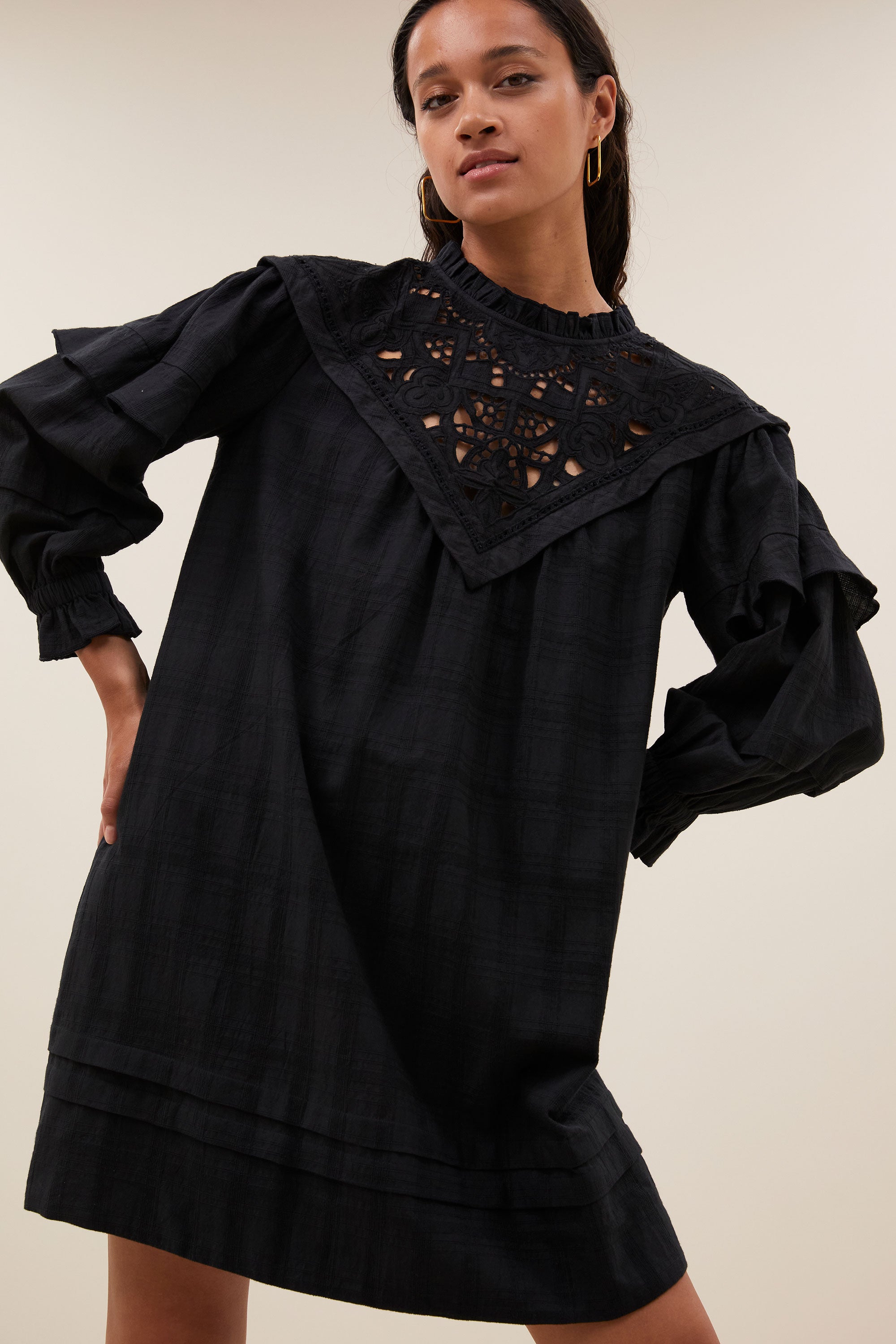 bowie dress | jet black