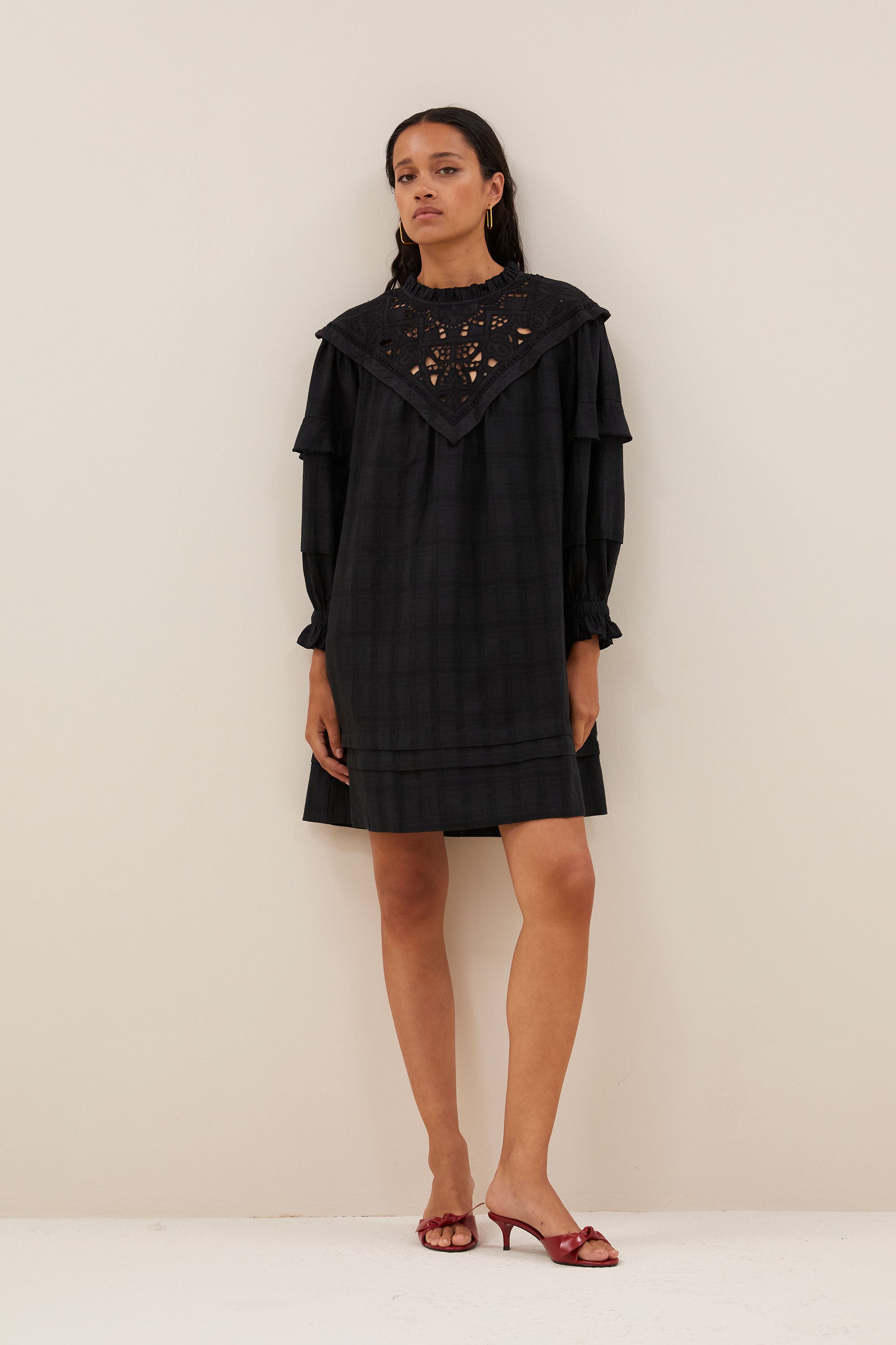 bowie dress | jet black