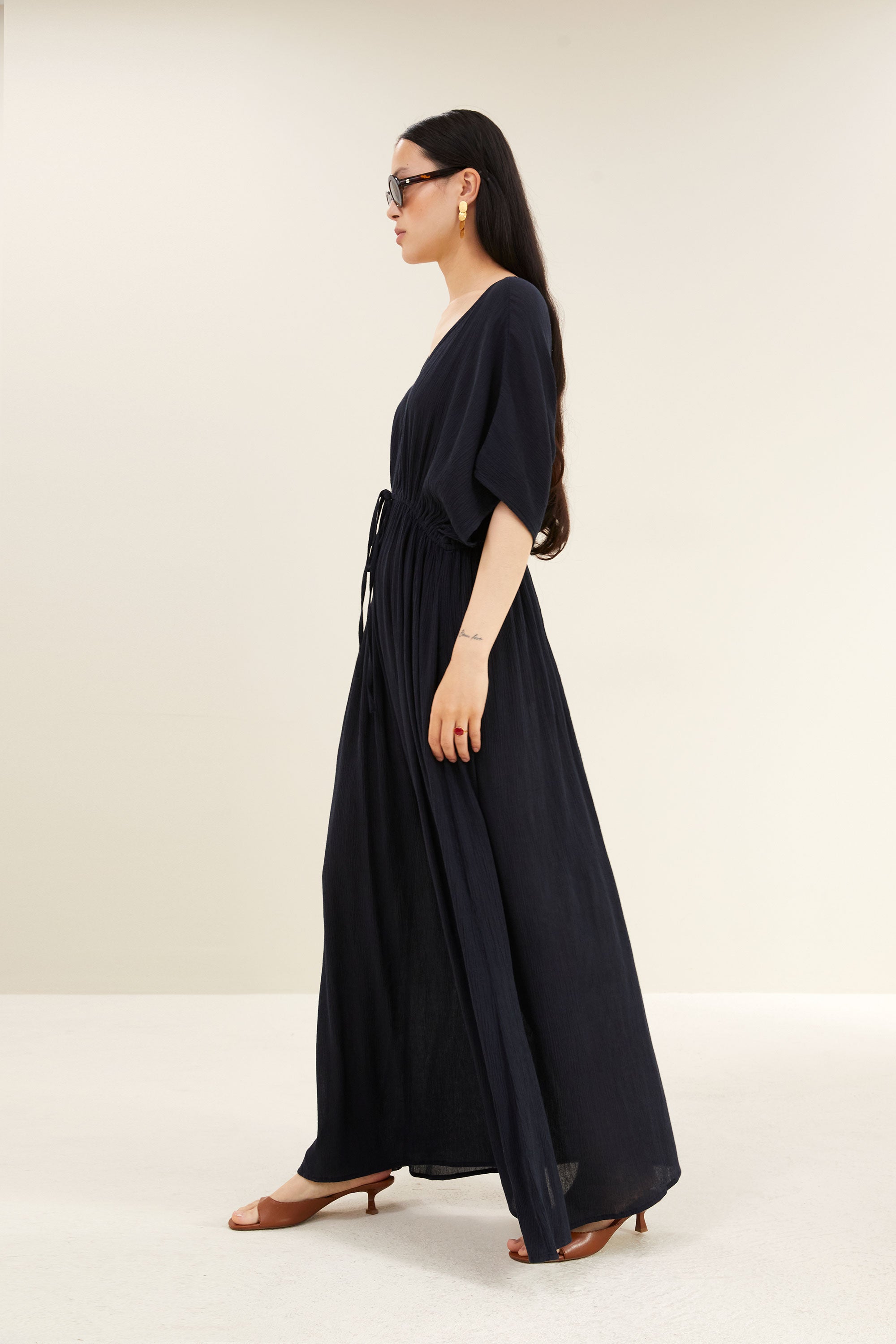 long dress | captain blue