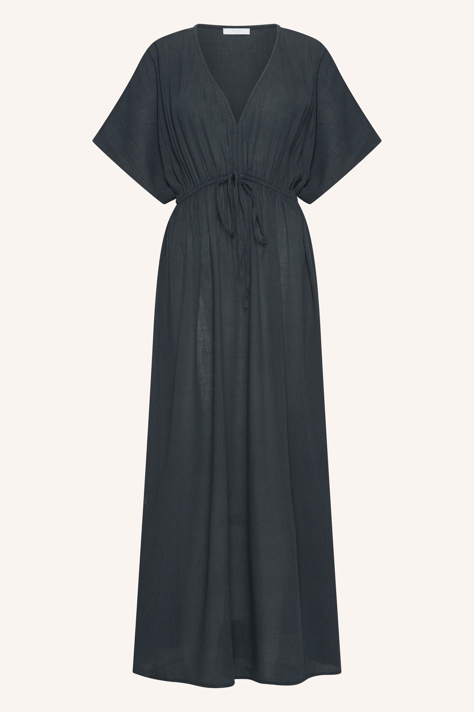 long dress | charcoal