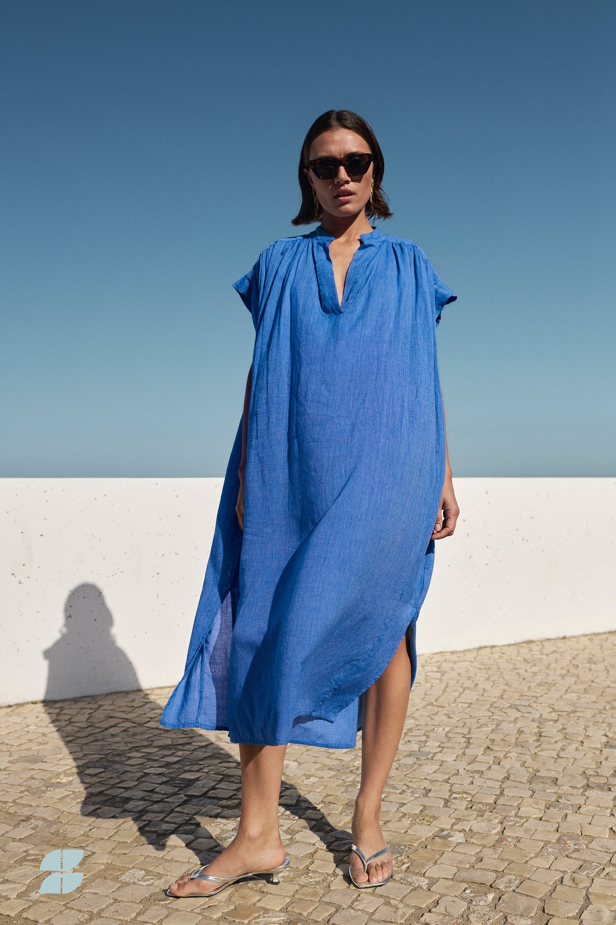 bodin athia dress | sapphire blue