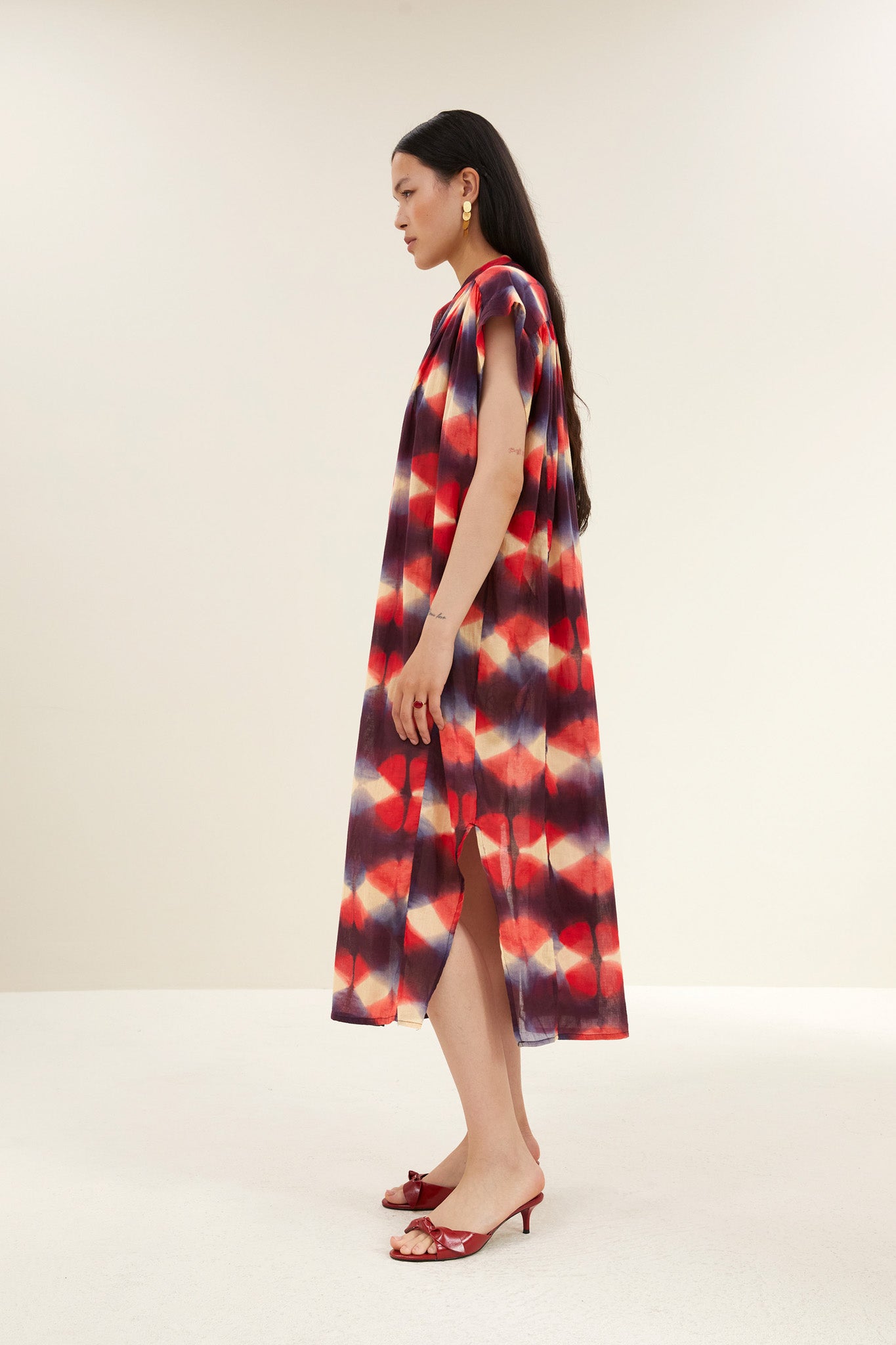 bodin parade dress | parade print