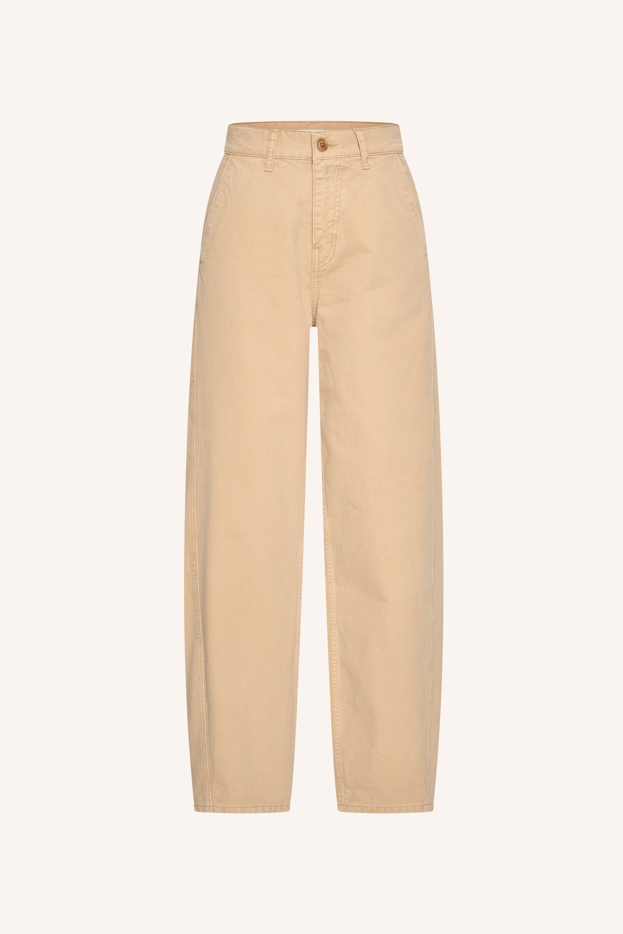 barth pants - tannin, comfy fit, cotton quality, zip and button closure - by-bar - product photo 