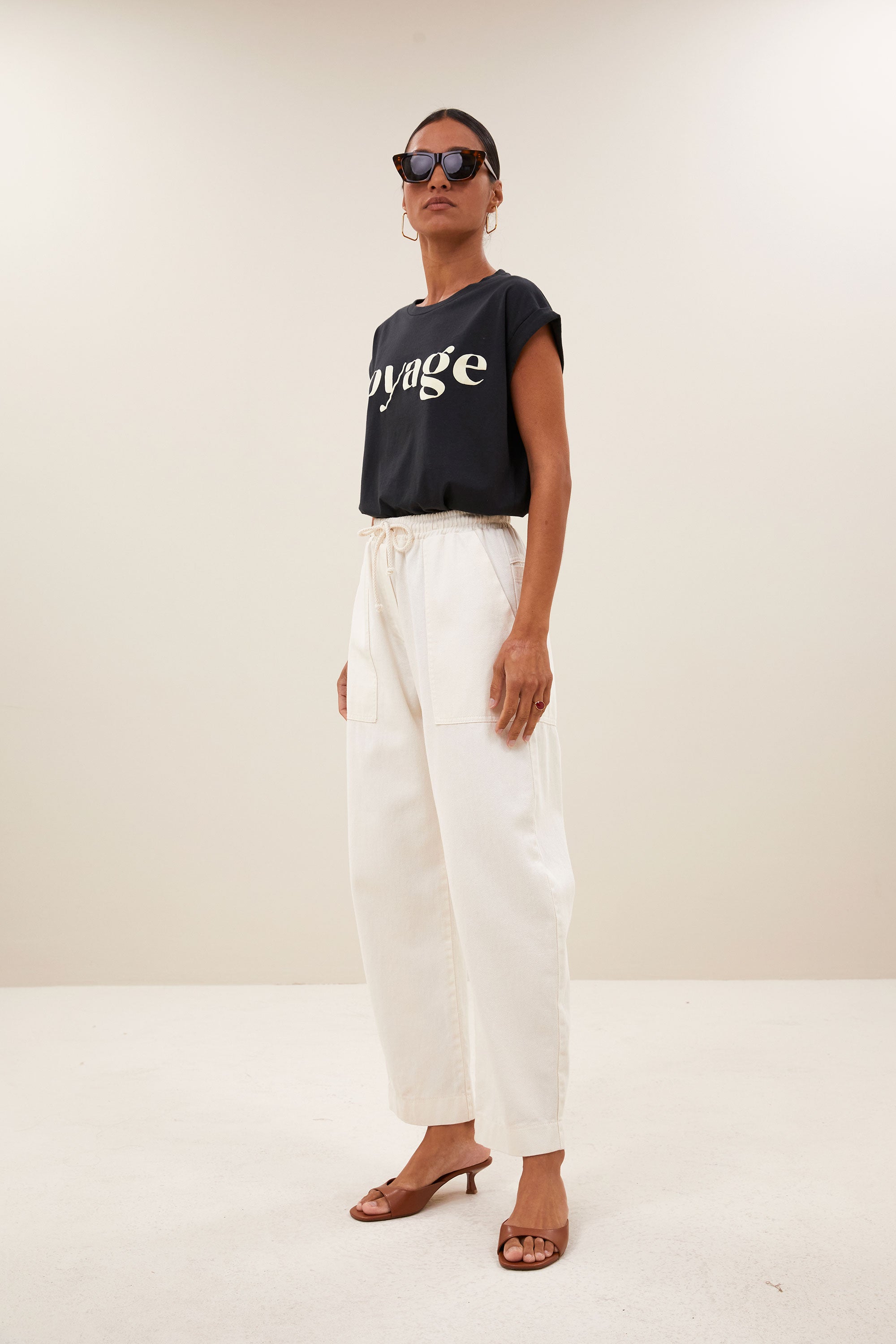 izzy pants | off white