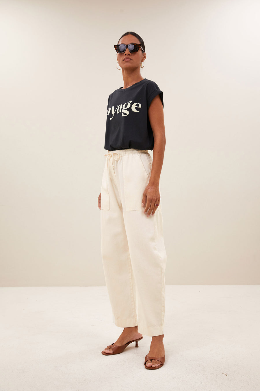 izzy pants | off white