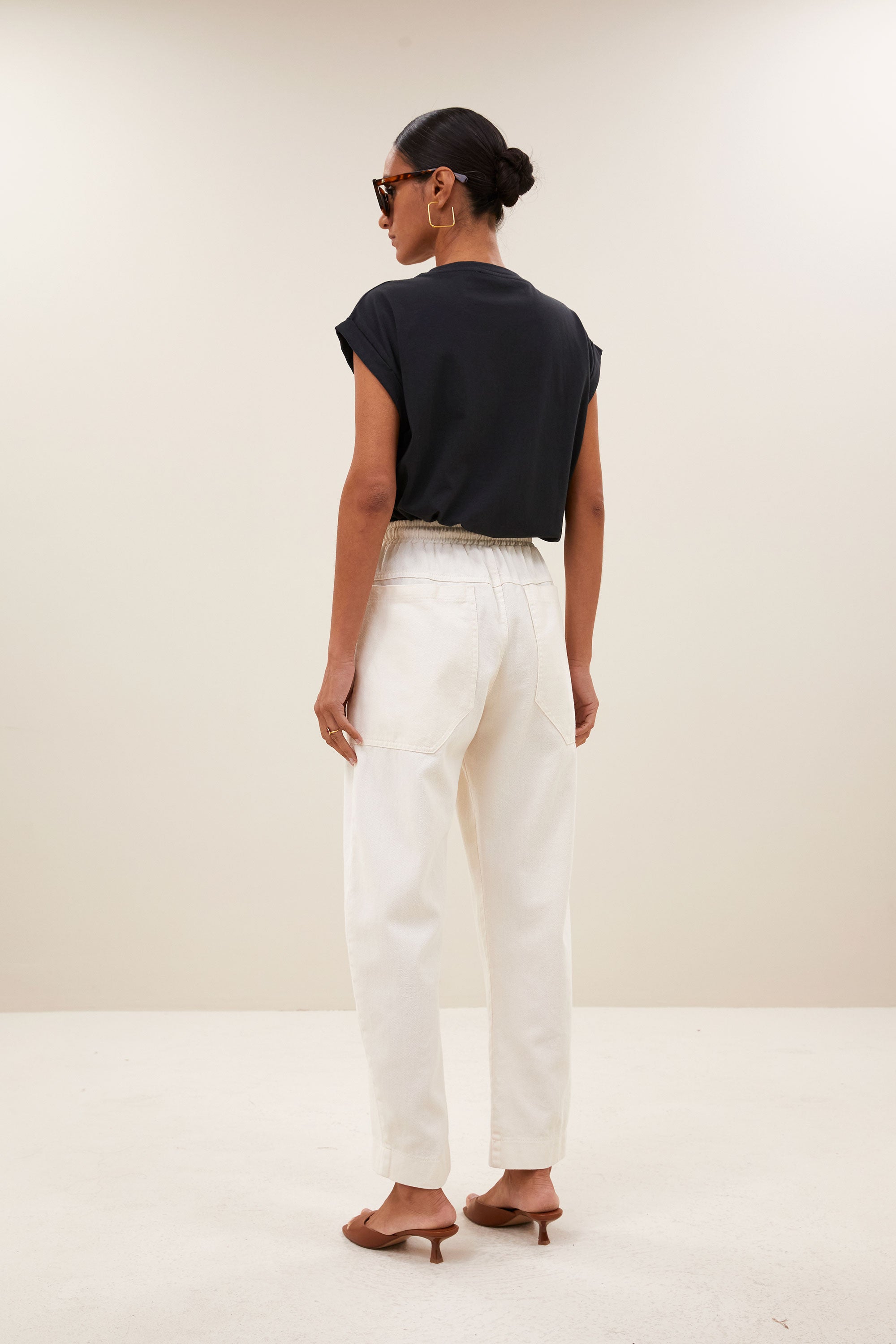 izzy pants | off white