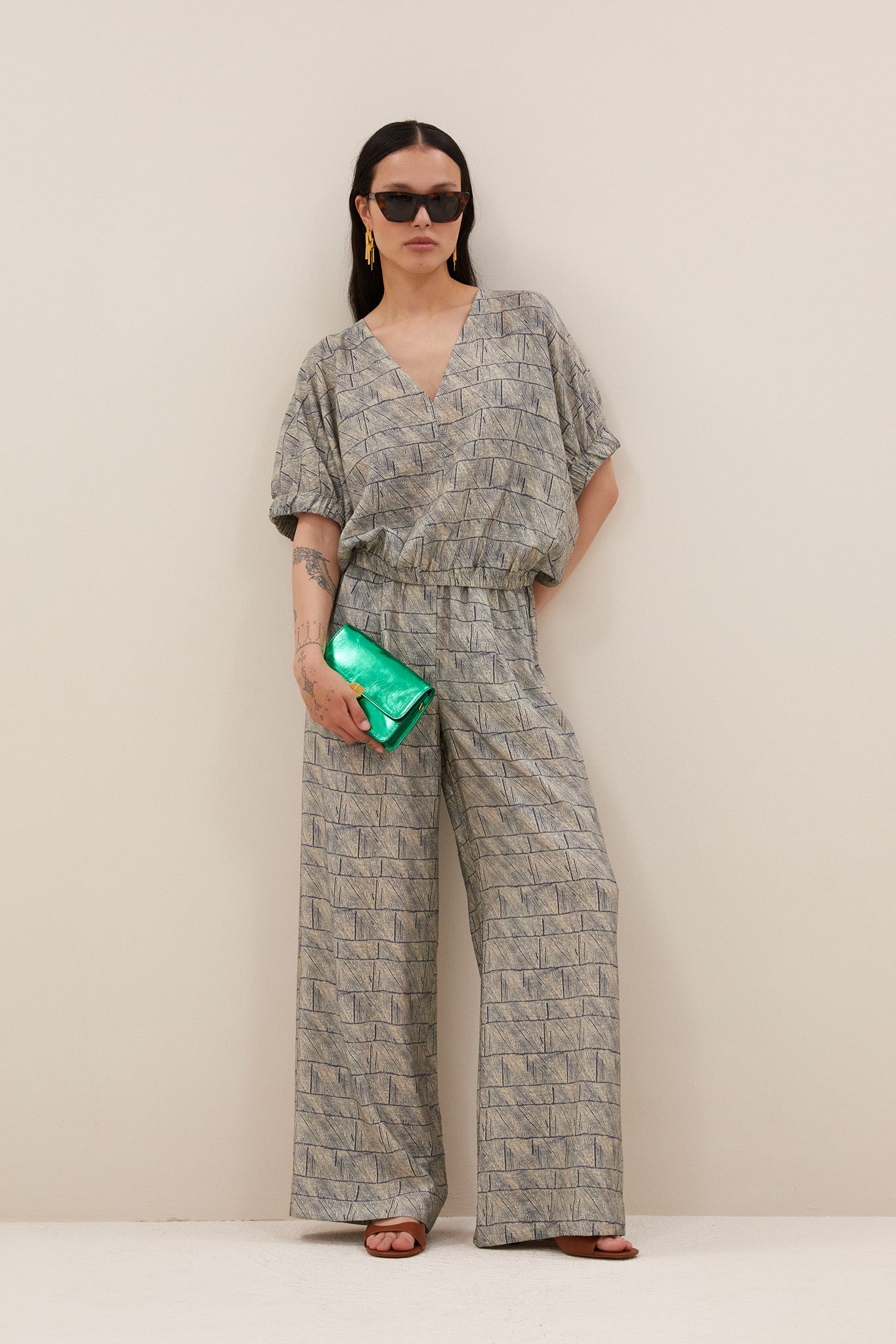 benji vay pants | vay print