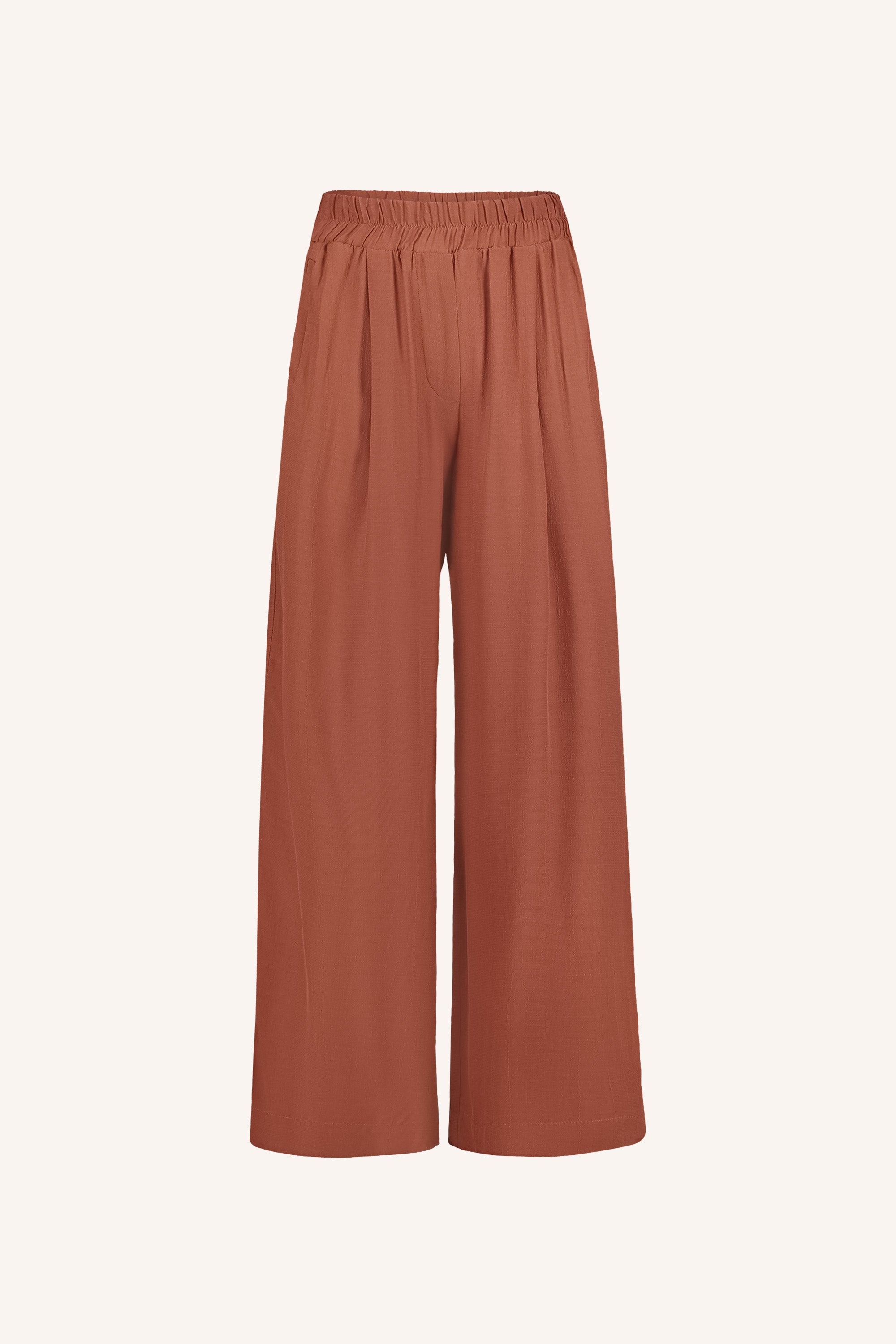 benji viscose pants | rustic sienna