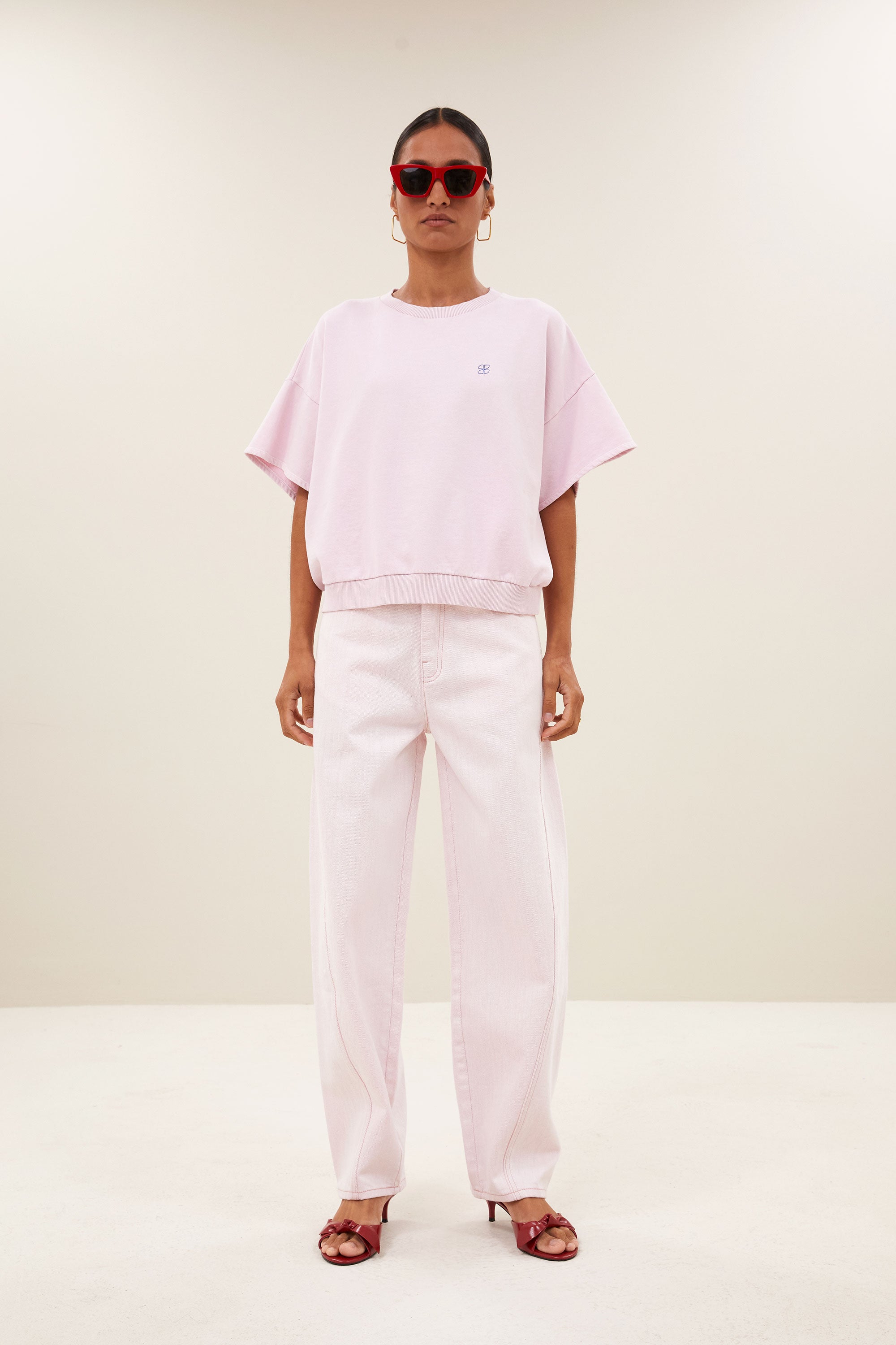 bobbi top | light pink