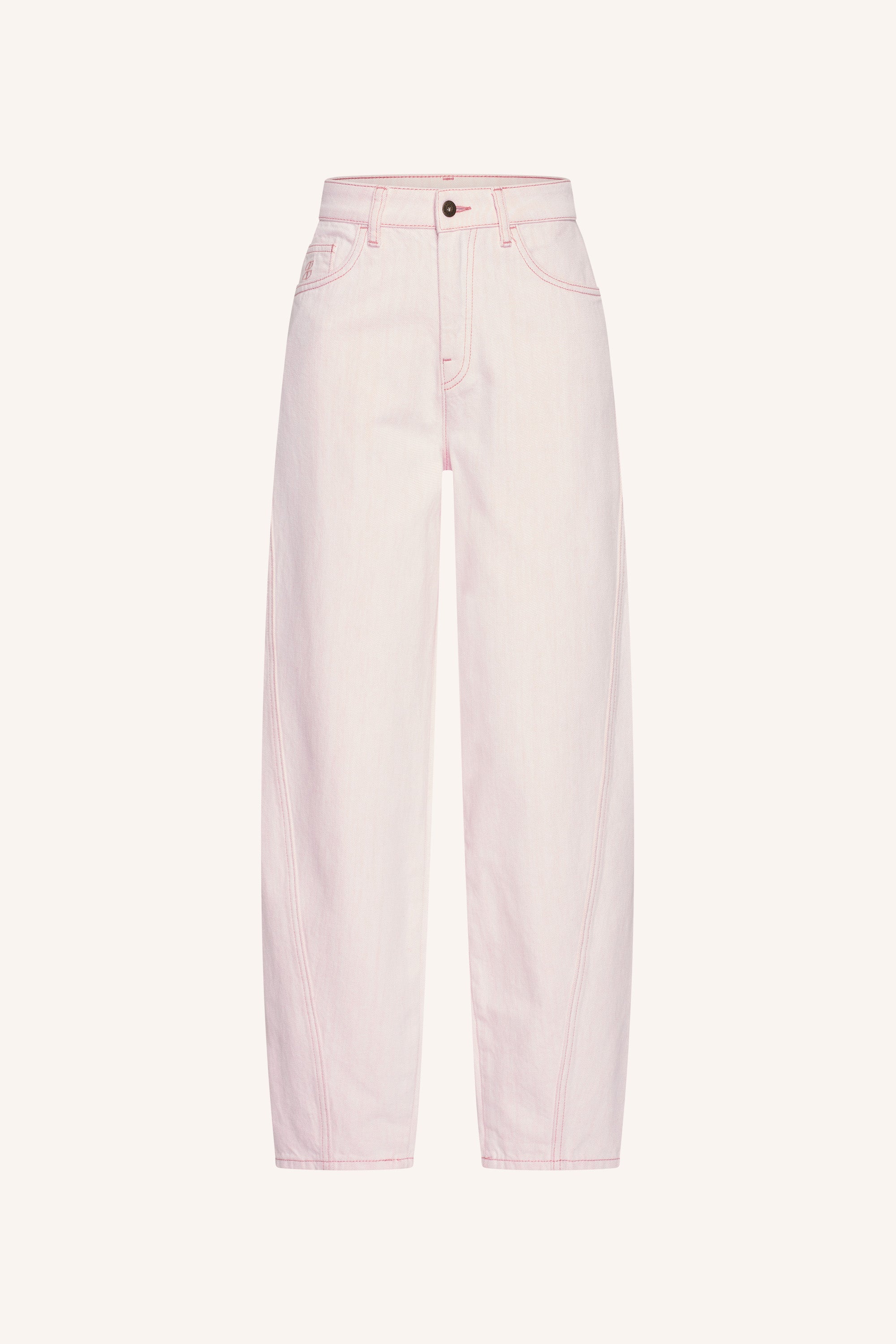begum slub jeans | light pink