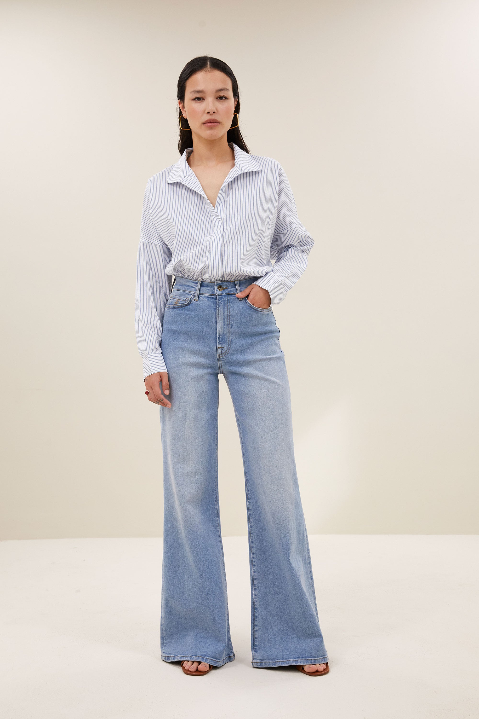 femme jeans | light denim