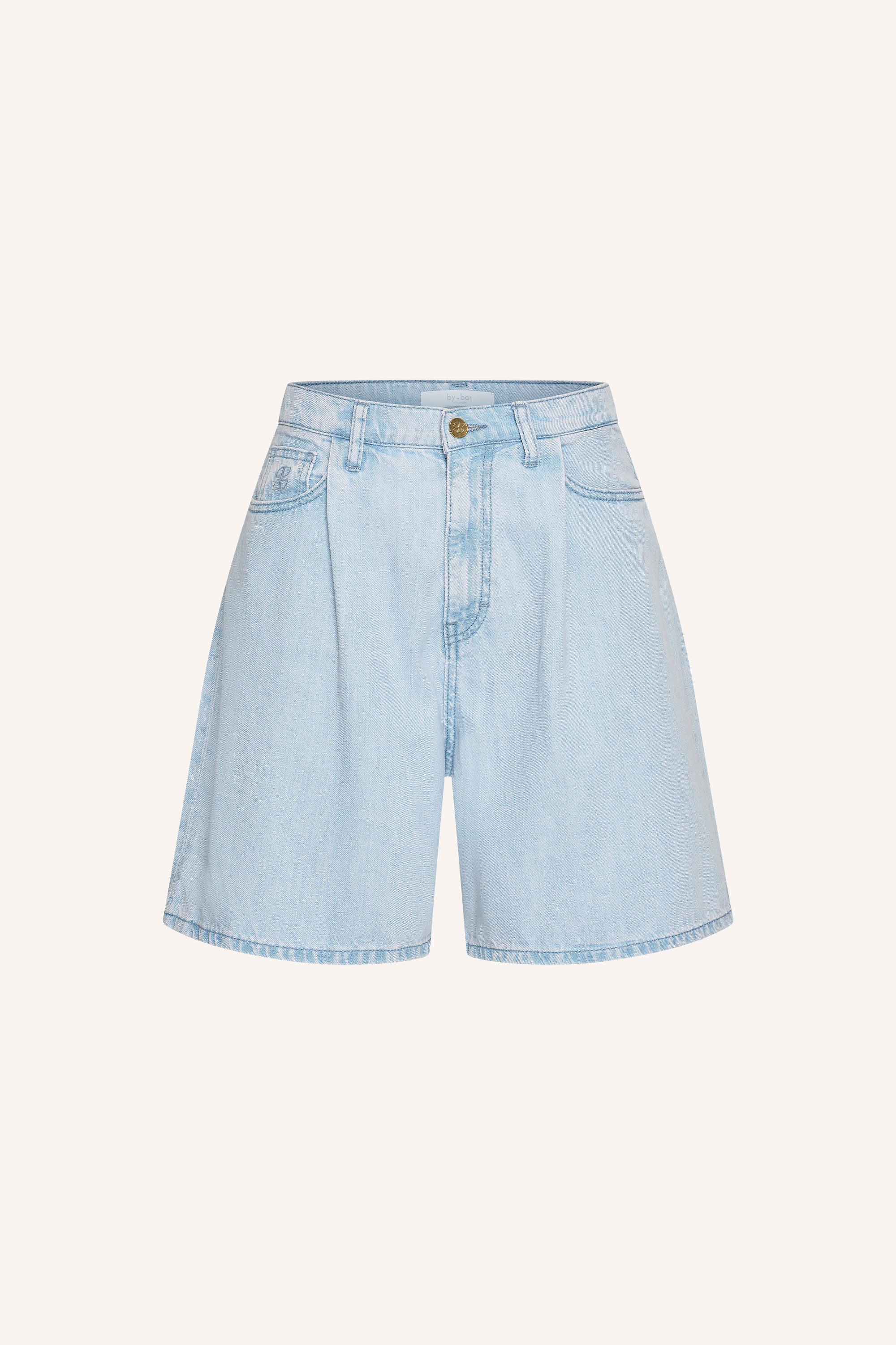 elisa denim shorts | light denim
